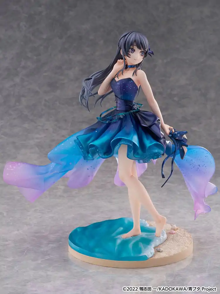 Rascal Does Not Dream of Bunny Girl Senpai PVC Socha 1/7 Mai Sakurajima Starry night sky Ver. 25 cm fotografii produktu