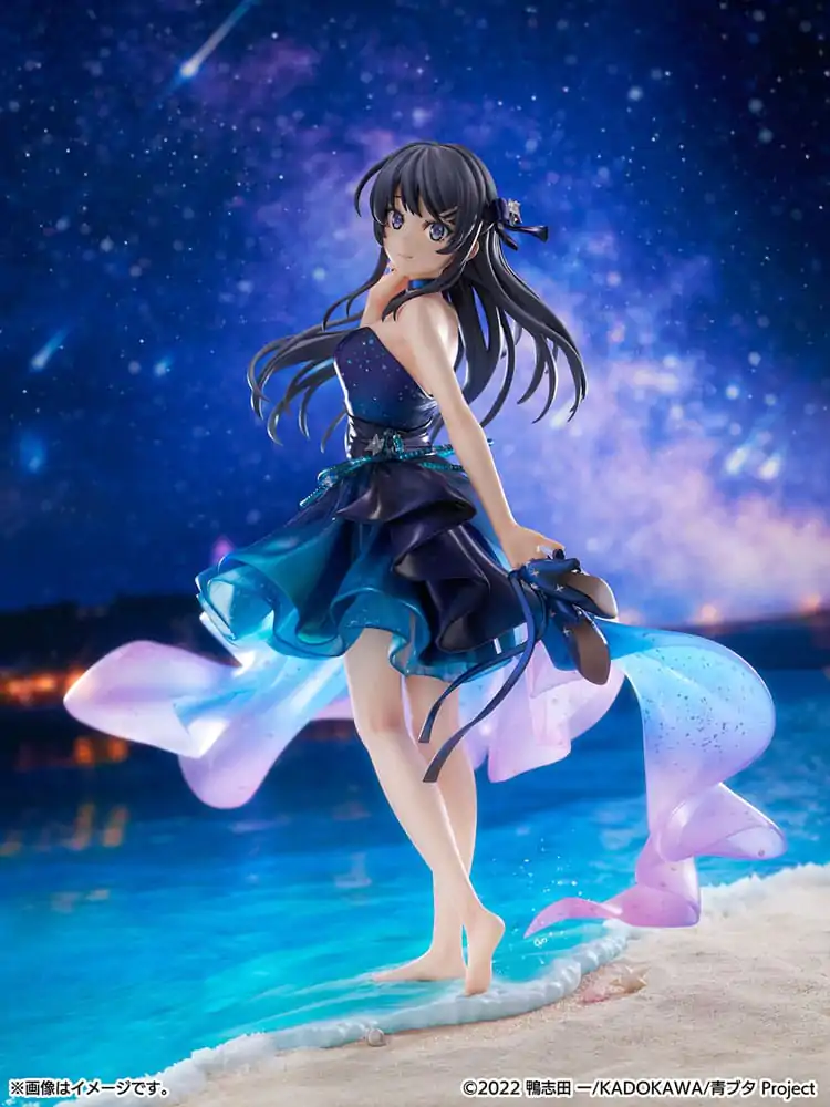 Rascal Does Not Dream of Bunny Girl Senpai PVC Socha 1/7 Mai Sakurajima Starry night sky Ver. 25 cm fotografii produktu