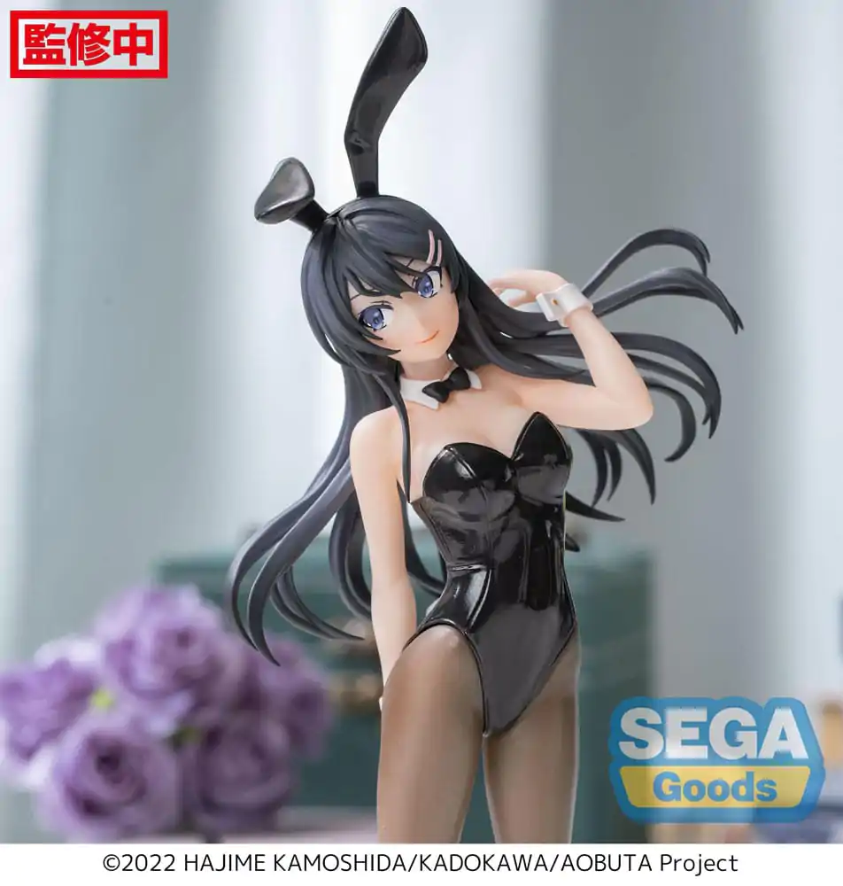 Rascal Does Not Dream of Bunny Girl Senpai PVC Soška Desktop x Decorate Collections Mai Sakurajima 17 cm fotografii produktu