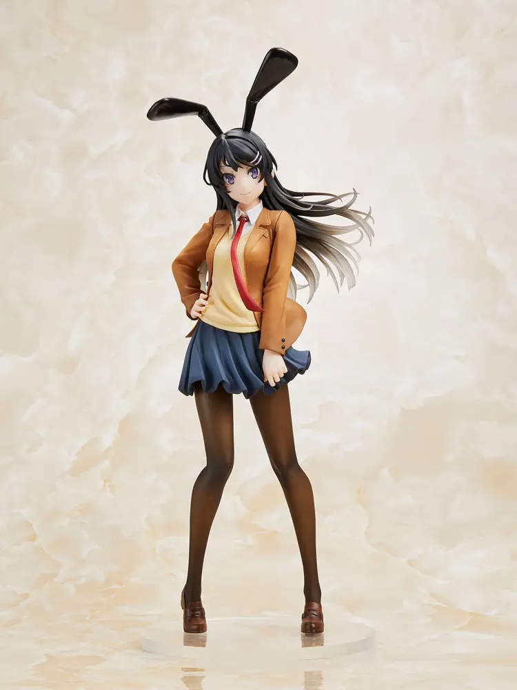 Rascal Does Not Dream of Bunny Girl Senpai Mai Sakurajima Školní Uniforma Bunny Verze 20 cm fotografii produktu