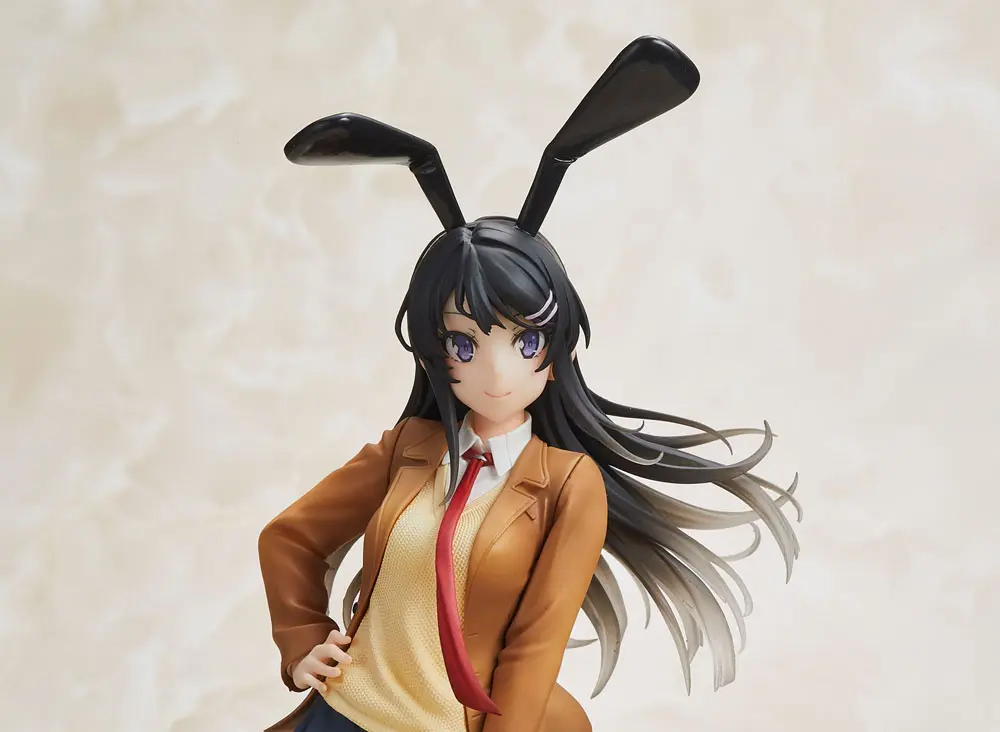 Rascal Does Not Dream of Bunny Girl Senpai Mai Sakurajima Školní Uniforma Bunny Verze 20 cm fotografii produktu