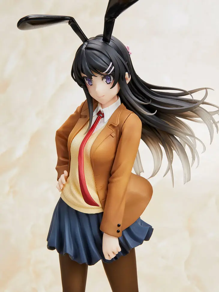 Rascal Does Not Dream of Bunny Girl Senpai Mai Sakurajima Školní Uniforma Bunny Verze 20 cm fotografii produktu