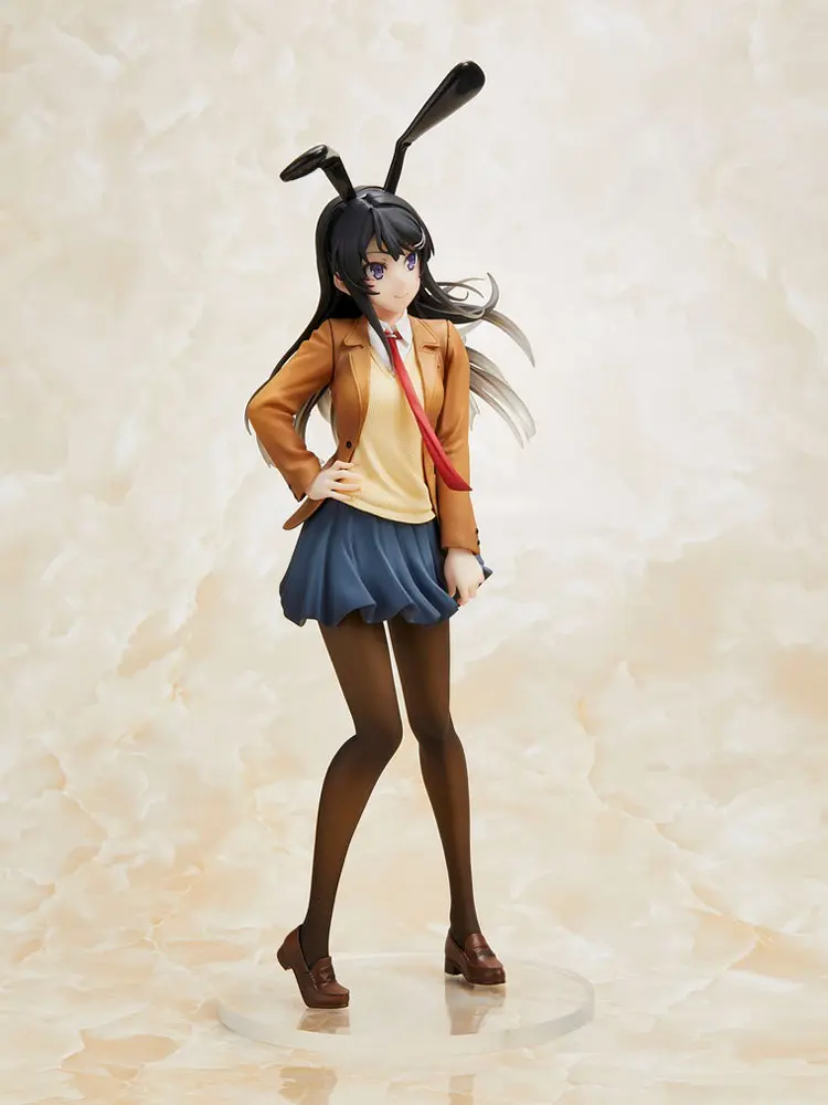 Rascal Does Not Dream of Bunny Girl Senpai Mai Sakurajima Školní Uniforma Bunny Verze 20 cm fotografii produktu