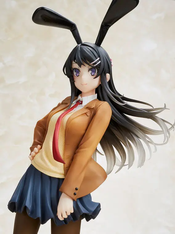Rascal Does Not Dream of Bunny Girl Senpai Mai Sakurajima Školní Uniforma Bunny Verze 20 cm fotografii produktu
