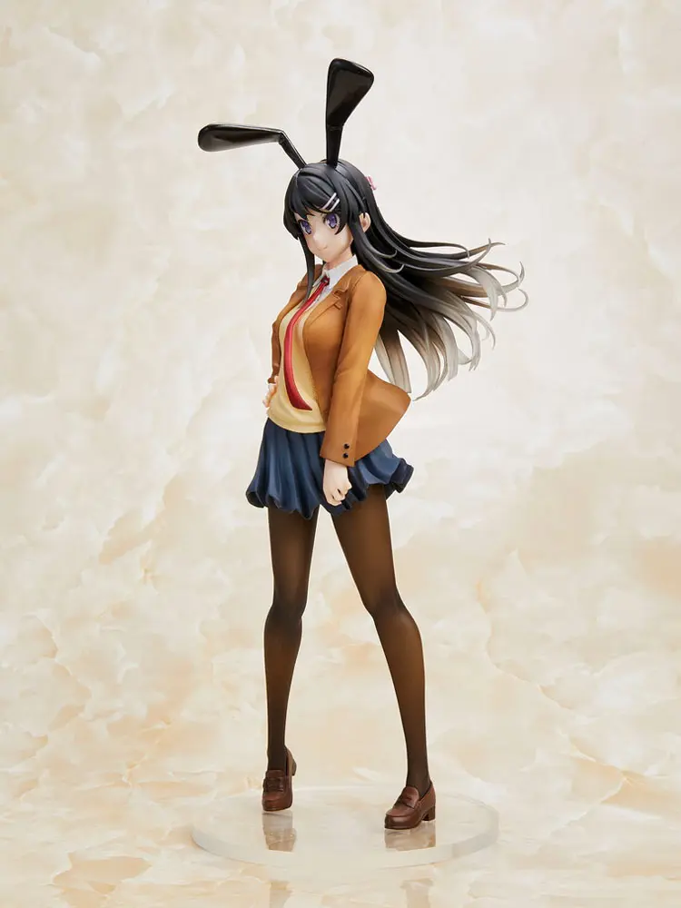 Rascal Does Not Dream of Bunny Girl Senpai Mai Sakurajima Školní Uniforma Bunny Verze 20 cm fotografii produktu