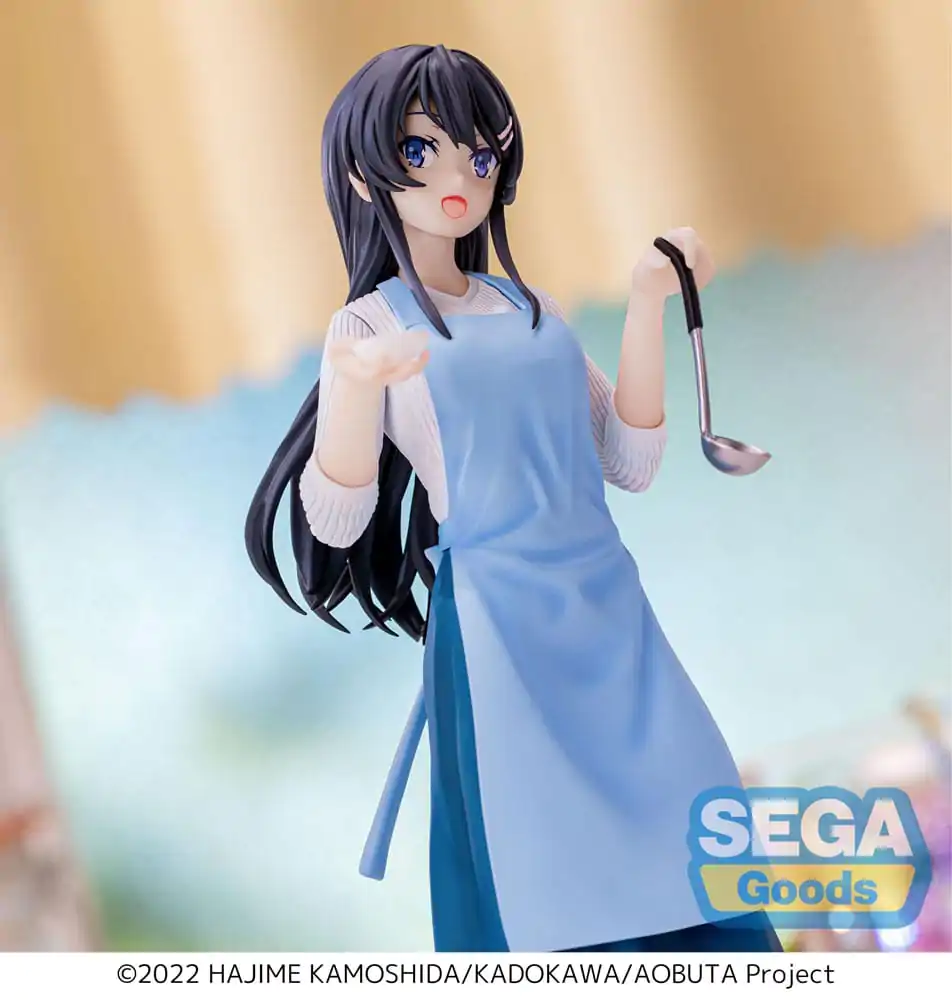 Rascal Does Not Dream of Bunny Girl Senpai Luminasta PVC soška Mai Sakurajima Apron 14 cm fotografii produktu