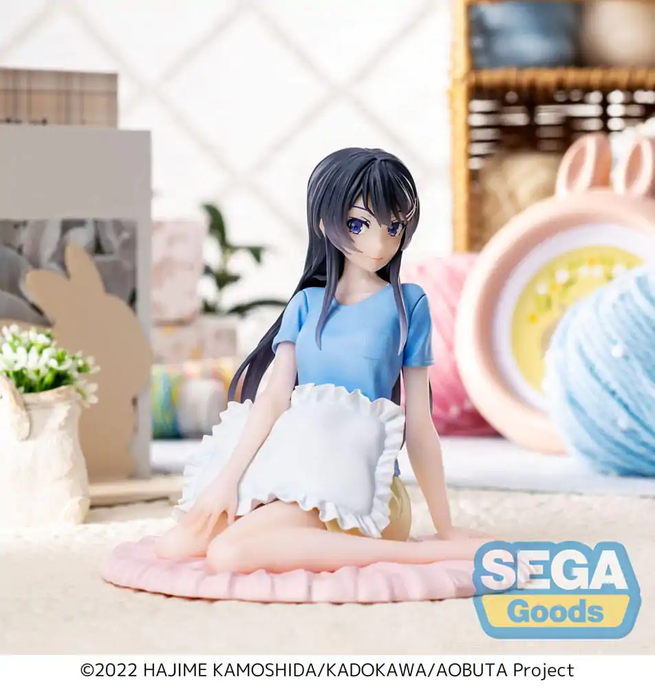 Rascal Does Not Dream of Bunny Girl Senpai Luminasta PVC Soška Mai Sakurajima Pajamas 14 cm fotografii produktu