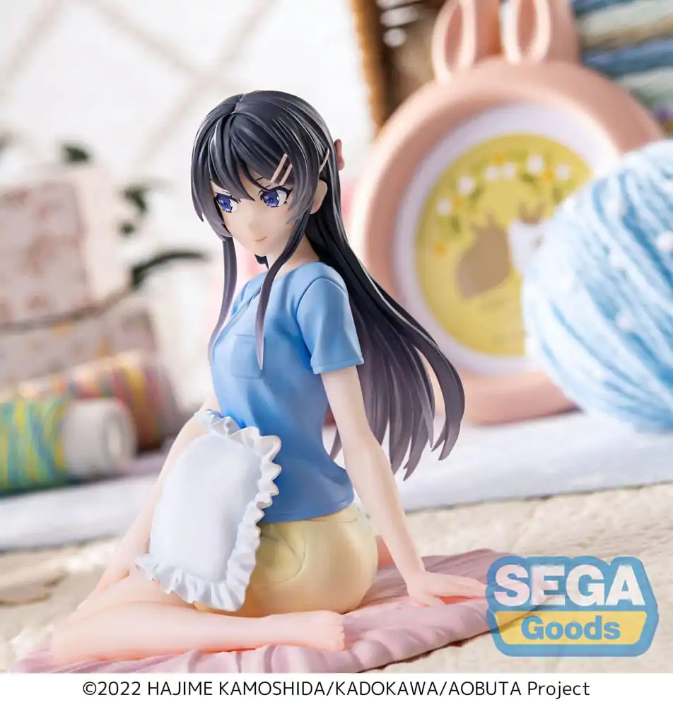 Rascal Does Not Dream of Bunny Girl Senpai Luminasta PVC Soška Mai Sakurajima Pajamas 14 cm fotografii produktu
