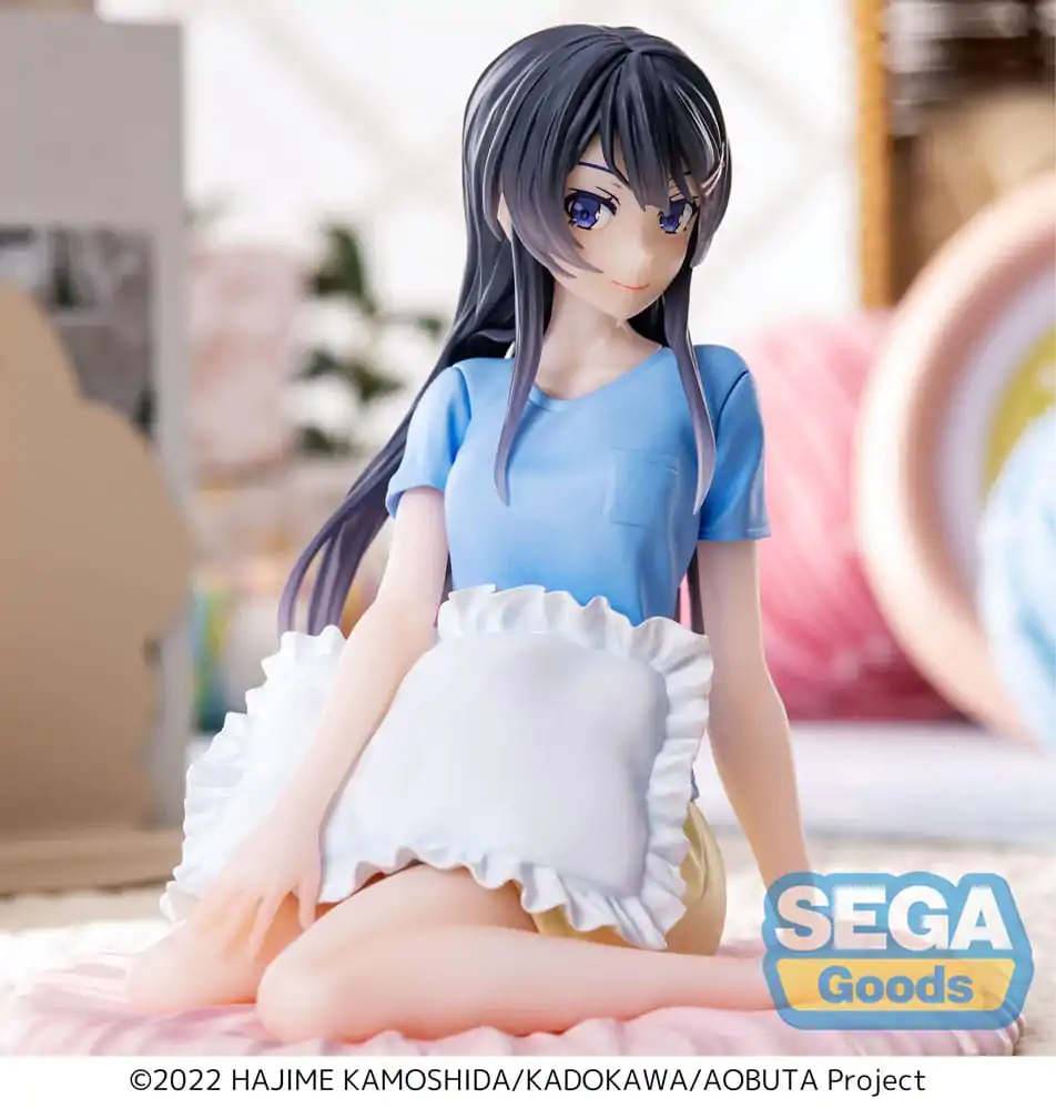Rascal Does Not Dream of Bunny Girl Senpai Luminasta PVC Soška Mai Sakurajima Pajamas 14 cm fotografii produktu