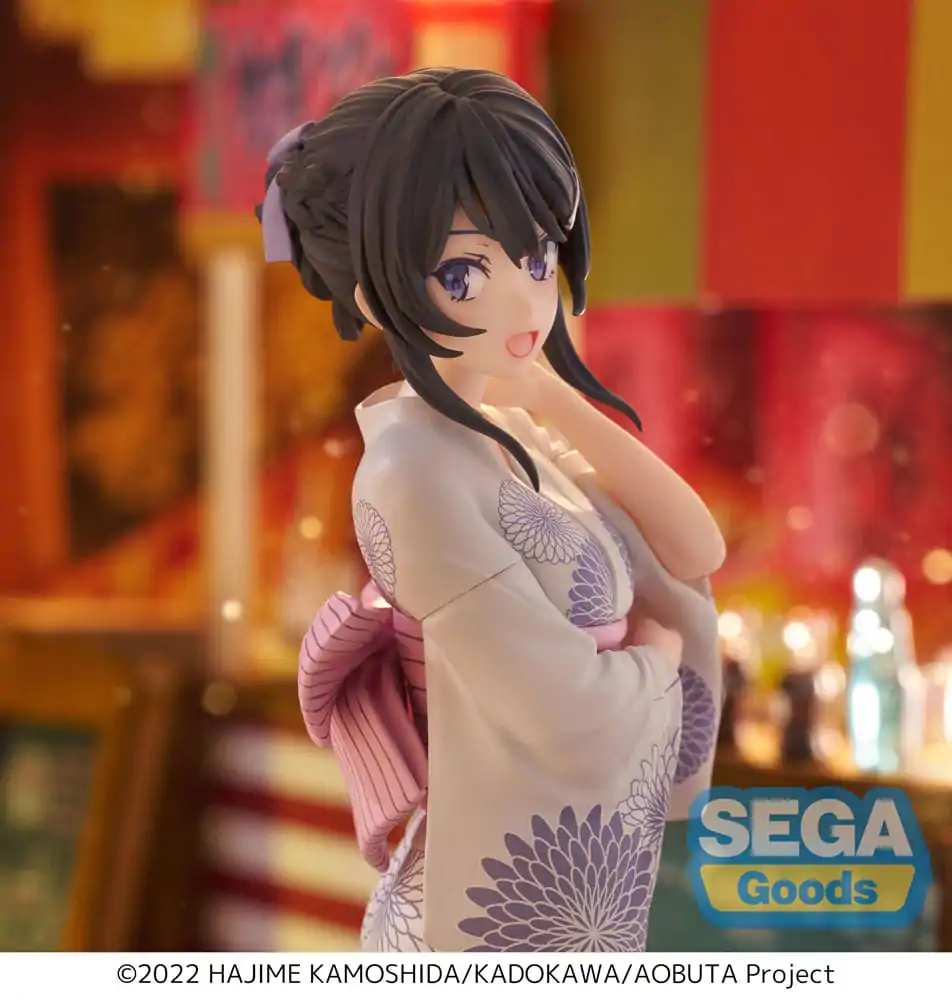 Rascal Does Not Dream of Bunny Girl Senpai Luminasta PVC Soška Mai Sakurajima Yukata 22 cm fotografii produktu