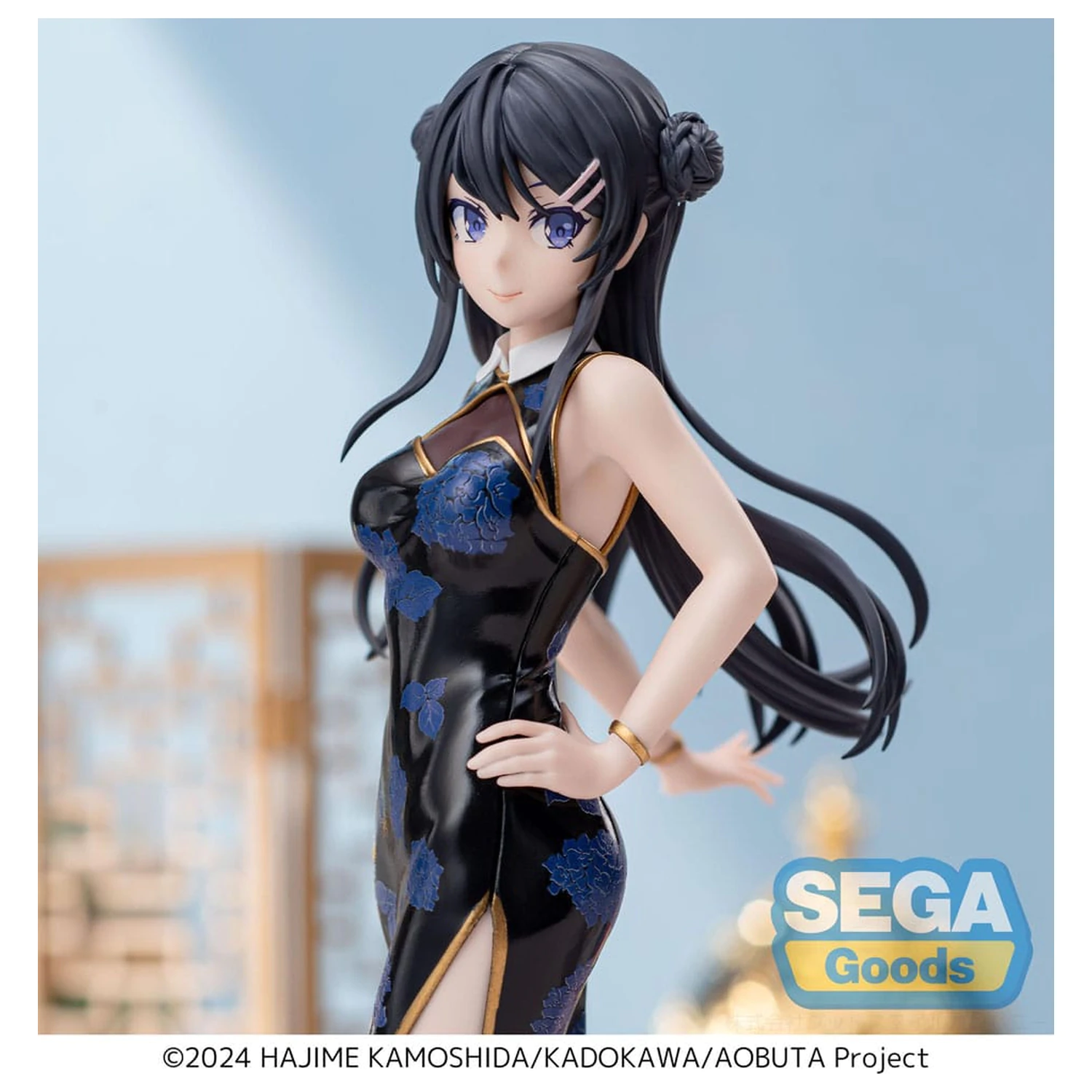 Rascal Does Not Dream Series XStellar PVC Soška Mai Sakurajima Chinese Dress 22 cm fotografii produktu