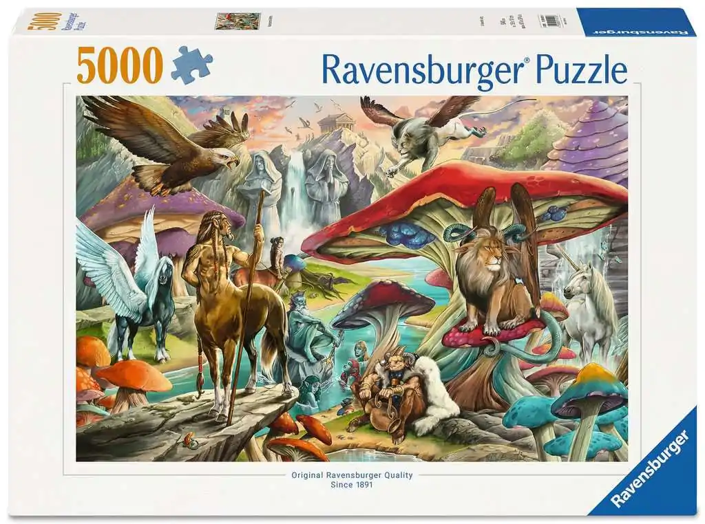 Ravensburger Puzzle Houby a Mýty (5000 dílků) fotografii produktu