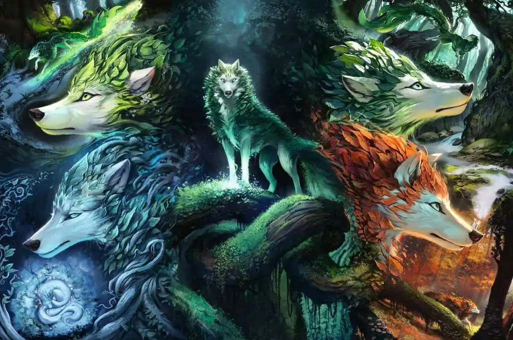 Ravensburger Puzzle Šepoty lesa (7000 dílků) fotografii produktu