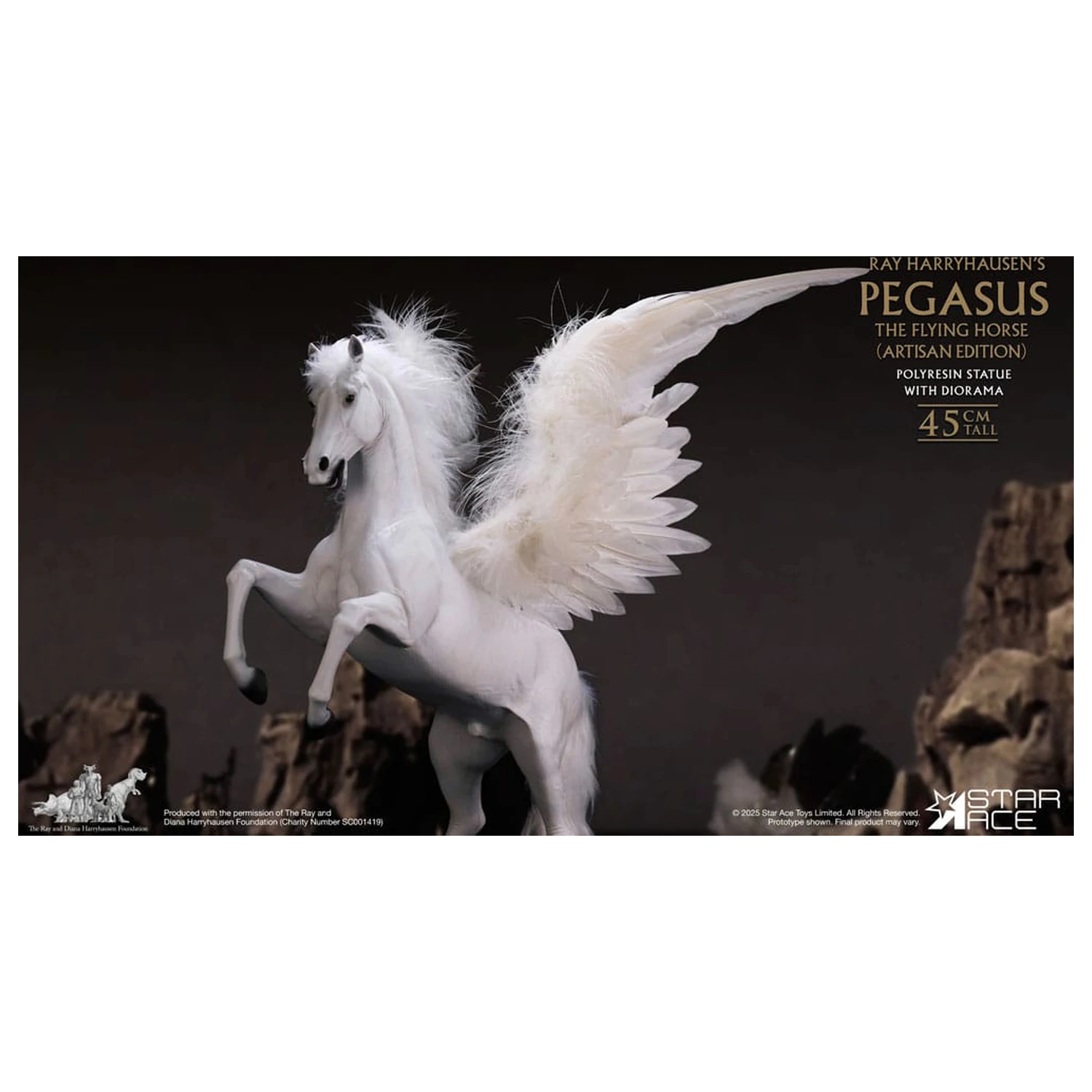 Ray Harryhausen Dioráma 1/6 Pegasus The Flying Horse (Artisan Edition) 50 cm fotografii produktu