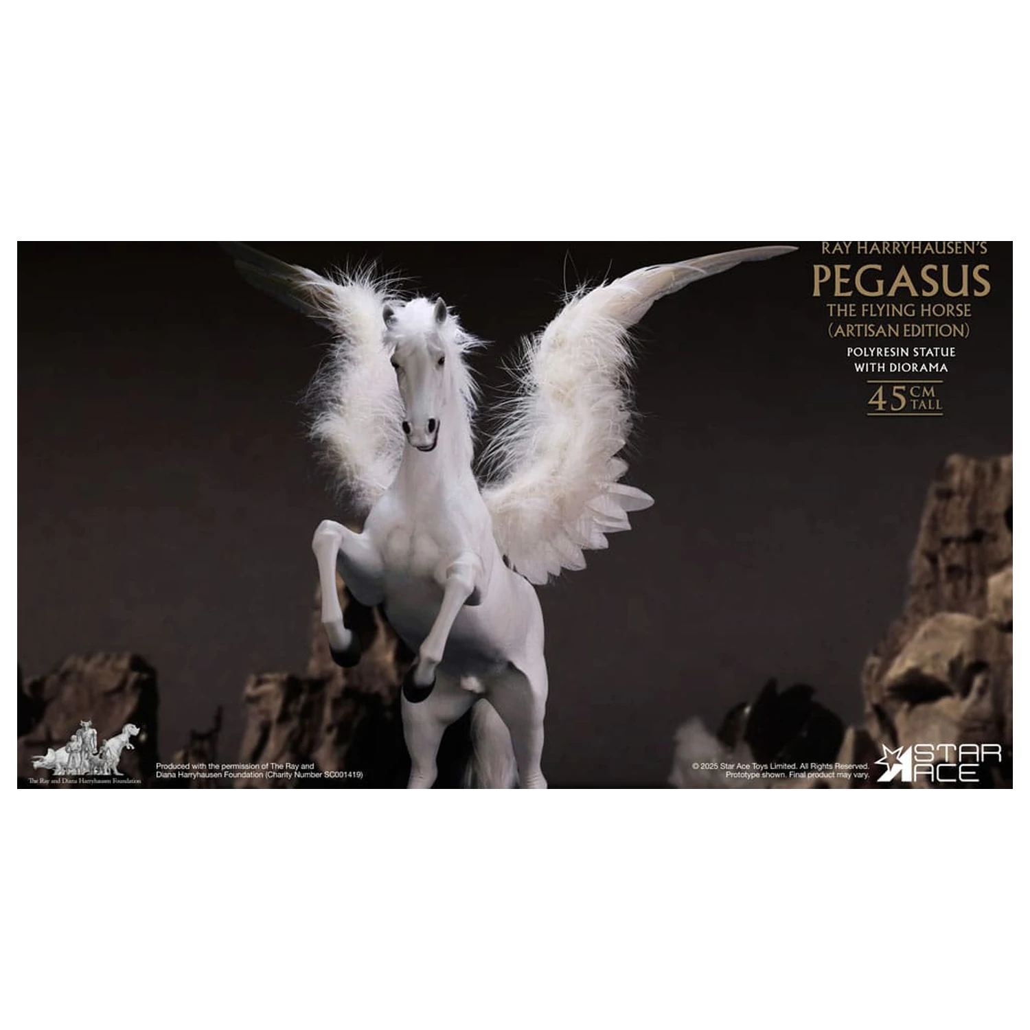 Ray Harryhausen Dioráma 1/6 Pegasus The Flying Horse (Artisan Edition) 50 cm fotografii produktu