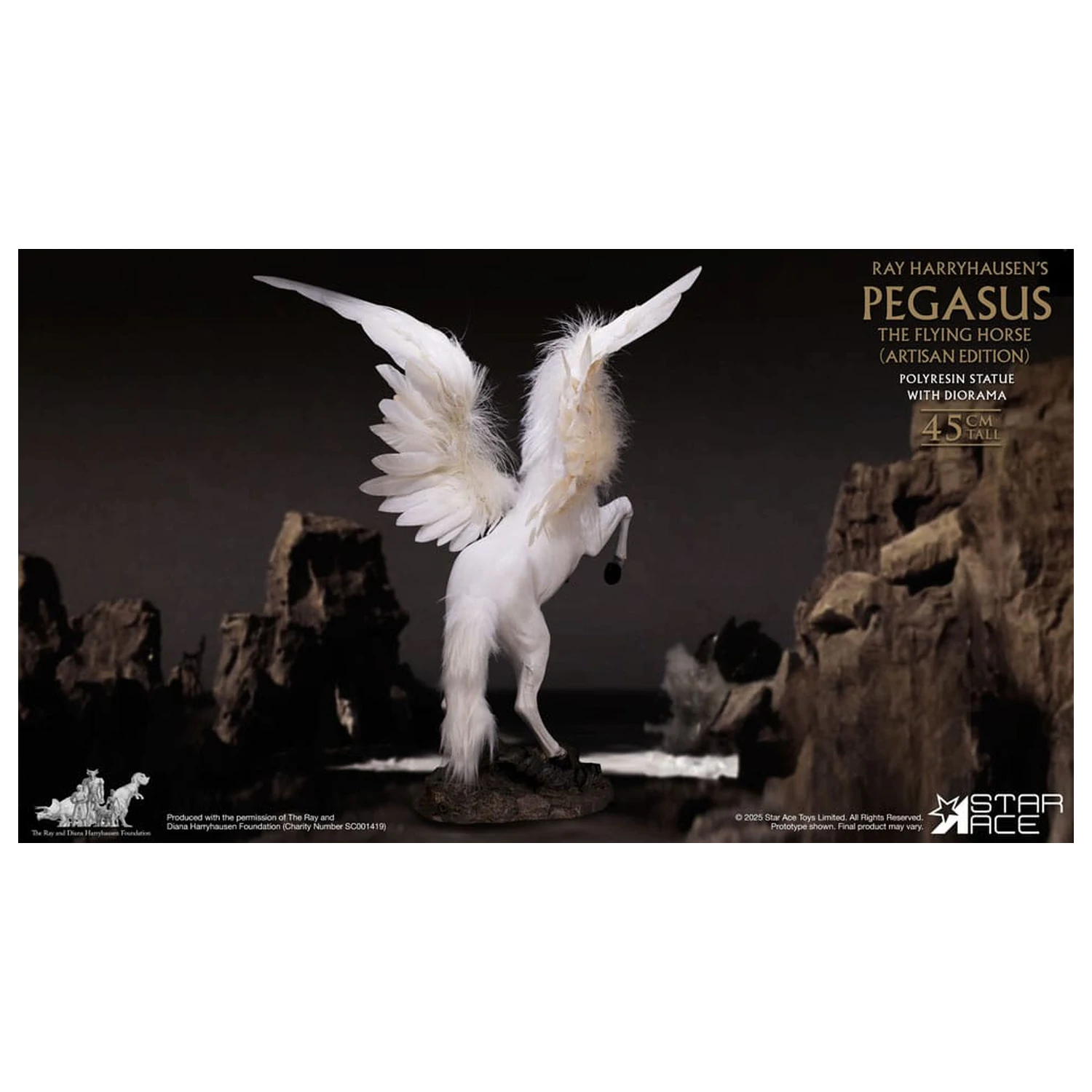 Ray Harryhausen Dioráma 1/6 Pegasus The Flying Horse (Artisan Edition) 50 cm fotografii produktu
