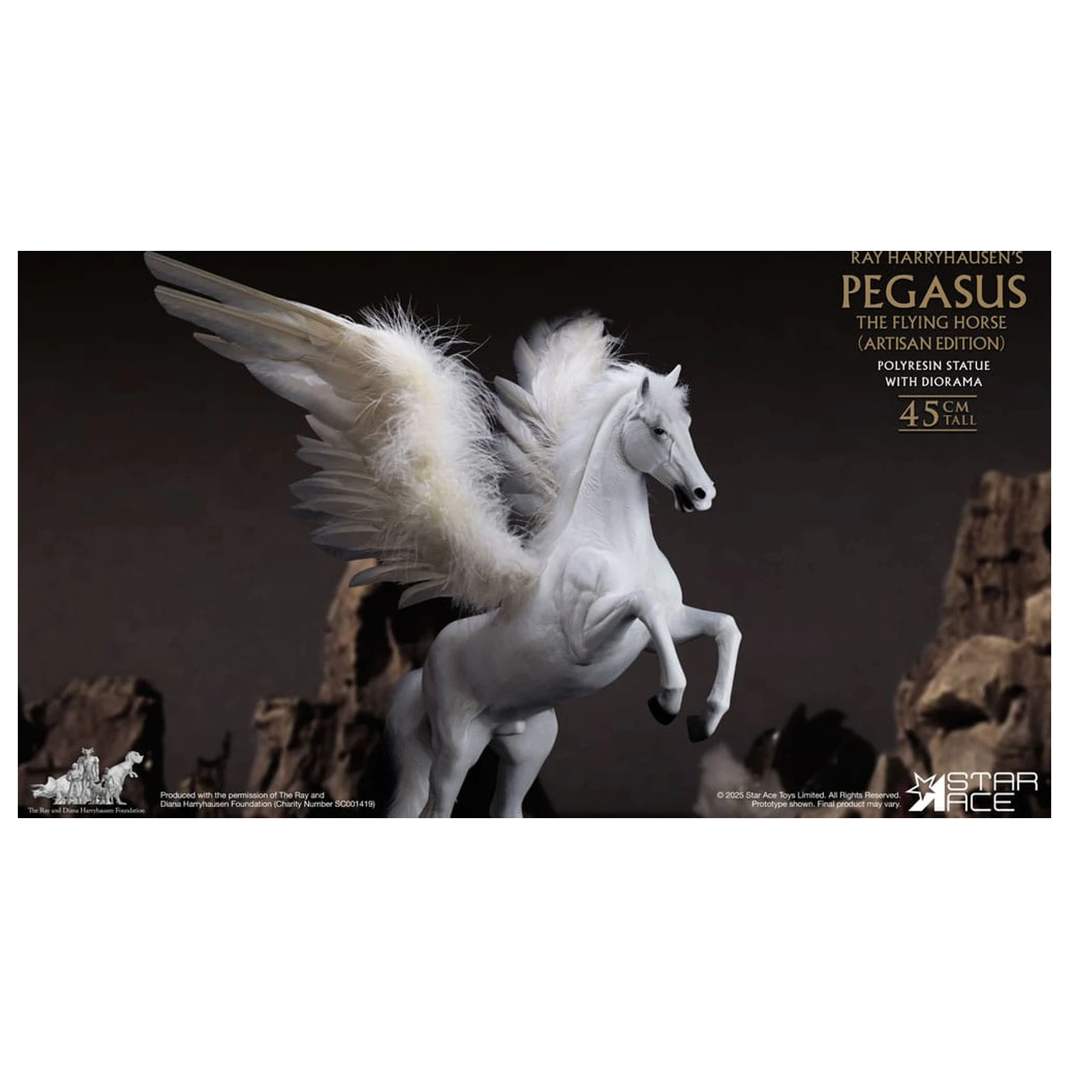 Ray Harryhausen Dioráma 1/6 Pegasus The Flying Horse (Artisan Edition) 50 cm fotografii produktu
