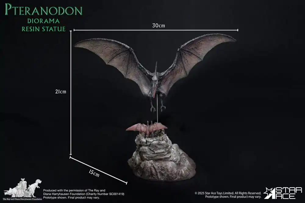 Ray Harryhausen Diorama 1/8 Pteranodon 22 cm fotografii produktu