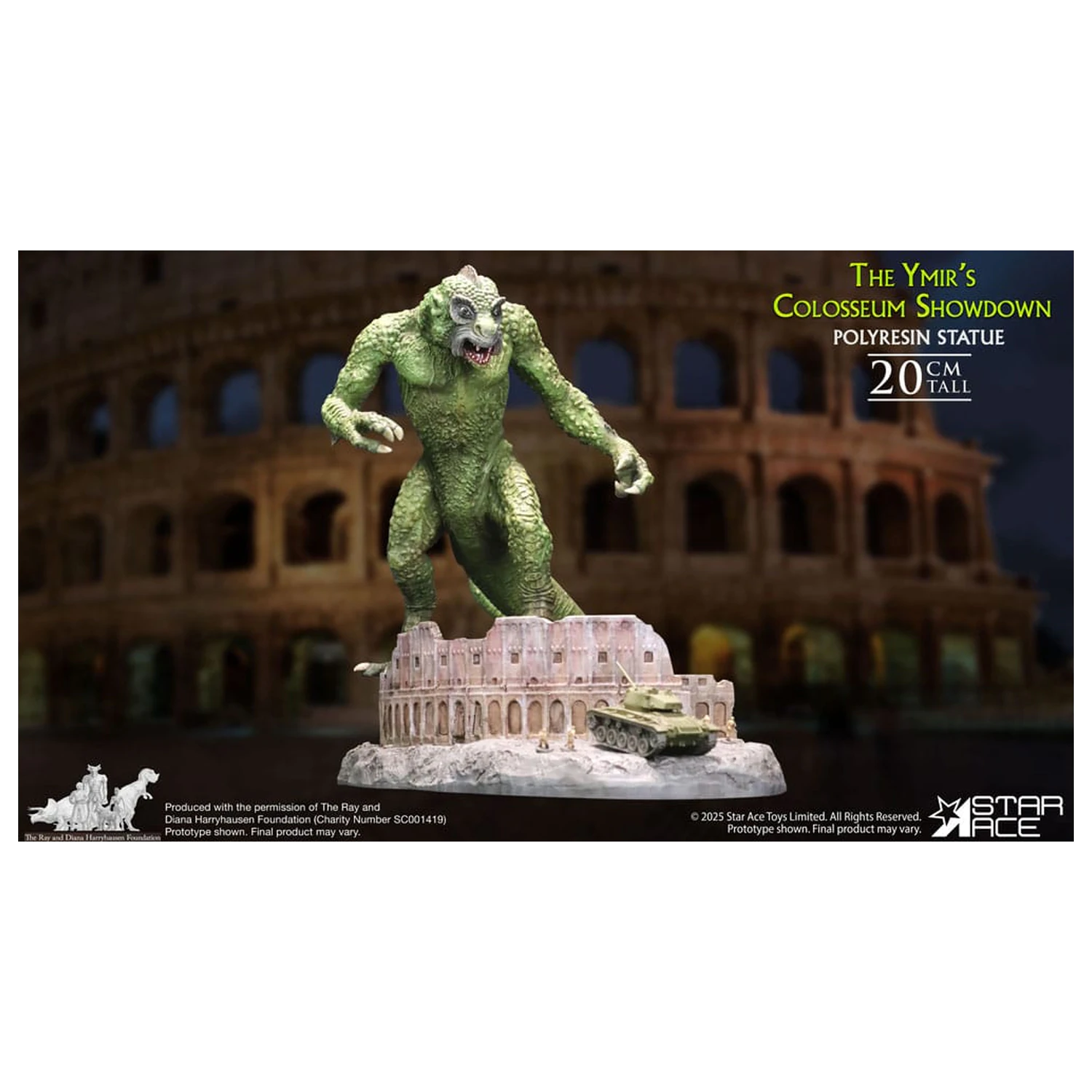 Ray Harryhausen Diorama 1/8 The Ymir's Colosseum Showdown 20 cm fotografii produktu