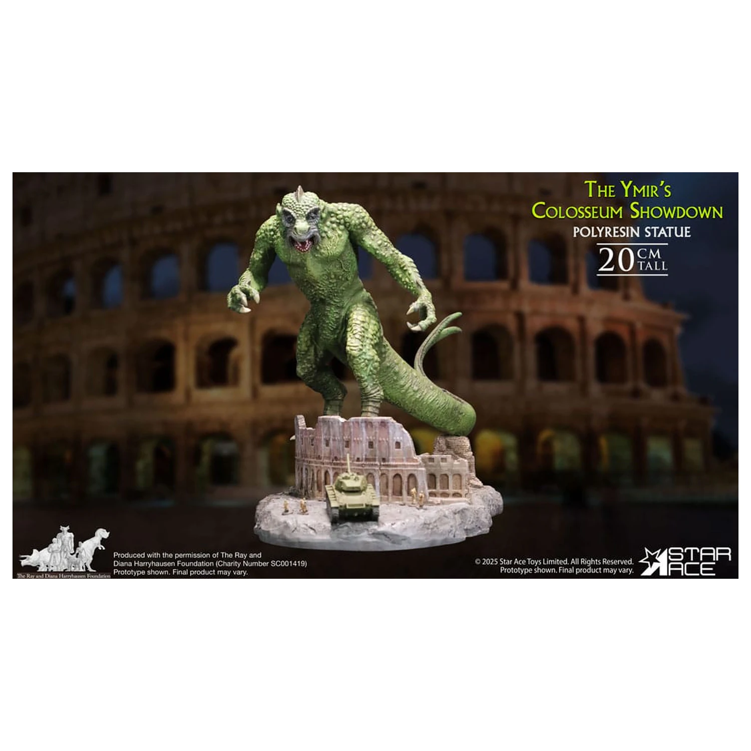 Ray Harryhausen Diorama 1/8 The Ymir's Colosseum Showdown 20 cm fotografii produktu