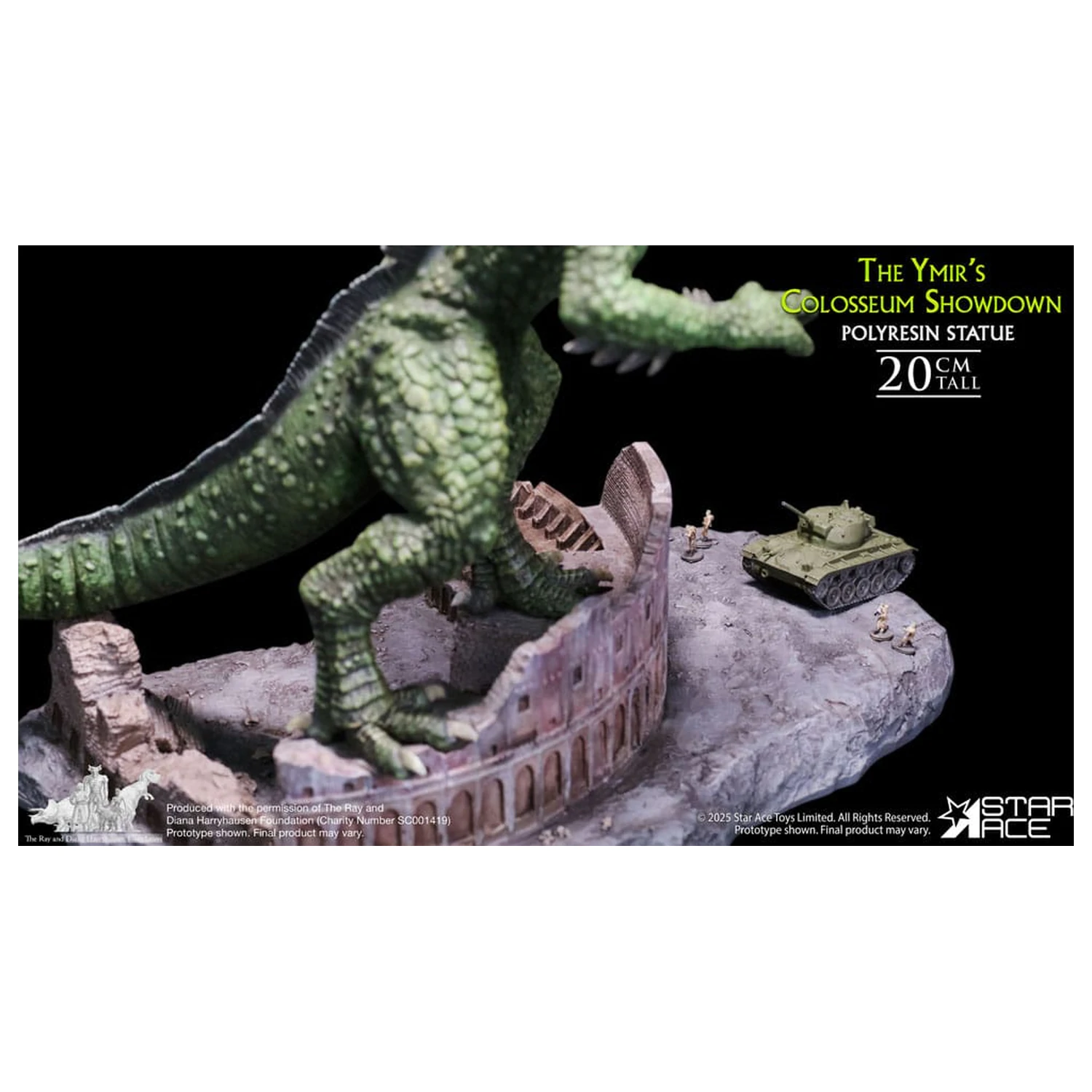 Ray Harryhausen Diorama 1/8 The Ymir's Colosseum Showdown 20 cm fotografii produktu