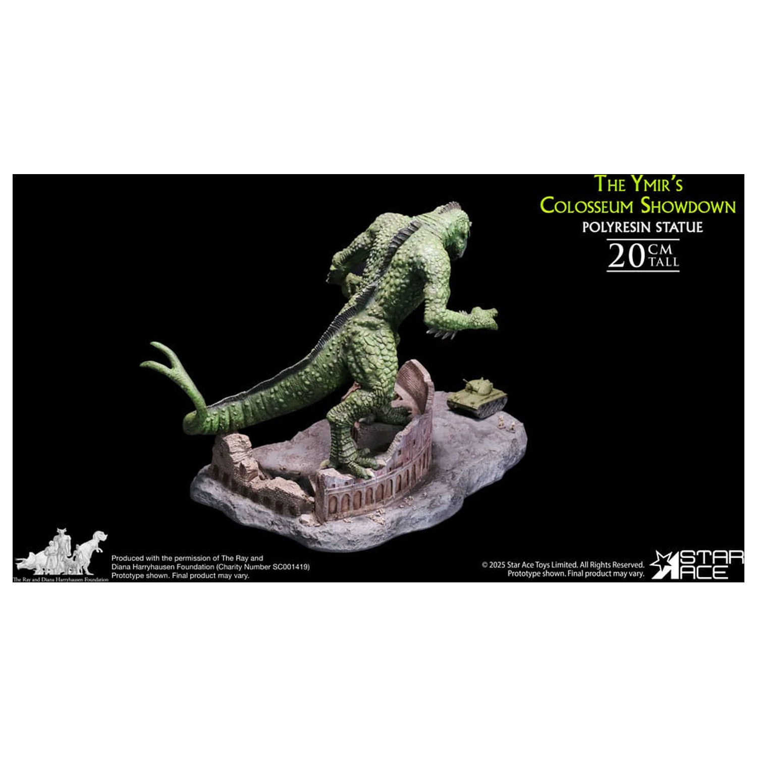 Ray Harryhausen Diorama 1/8 The Ymir's Colosseum Showdown 20 cm fotografii produktu