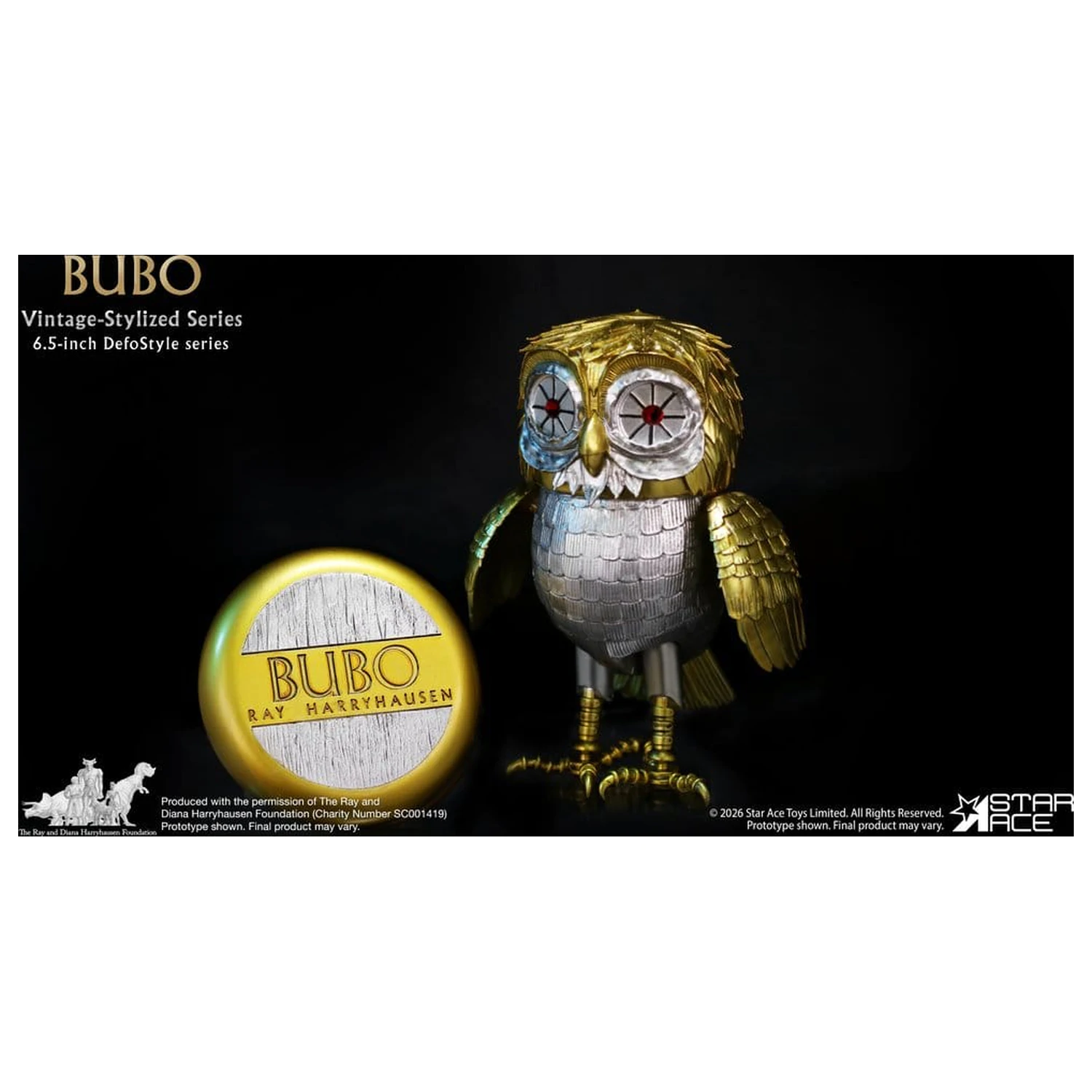Ray Harryhausen Collection DefoStyle Soft-vinyl soška Bubo 17 cm fotografii produktu