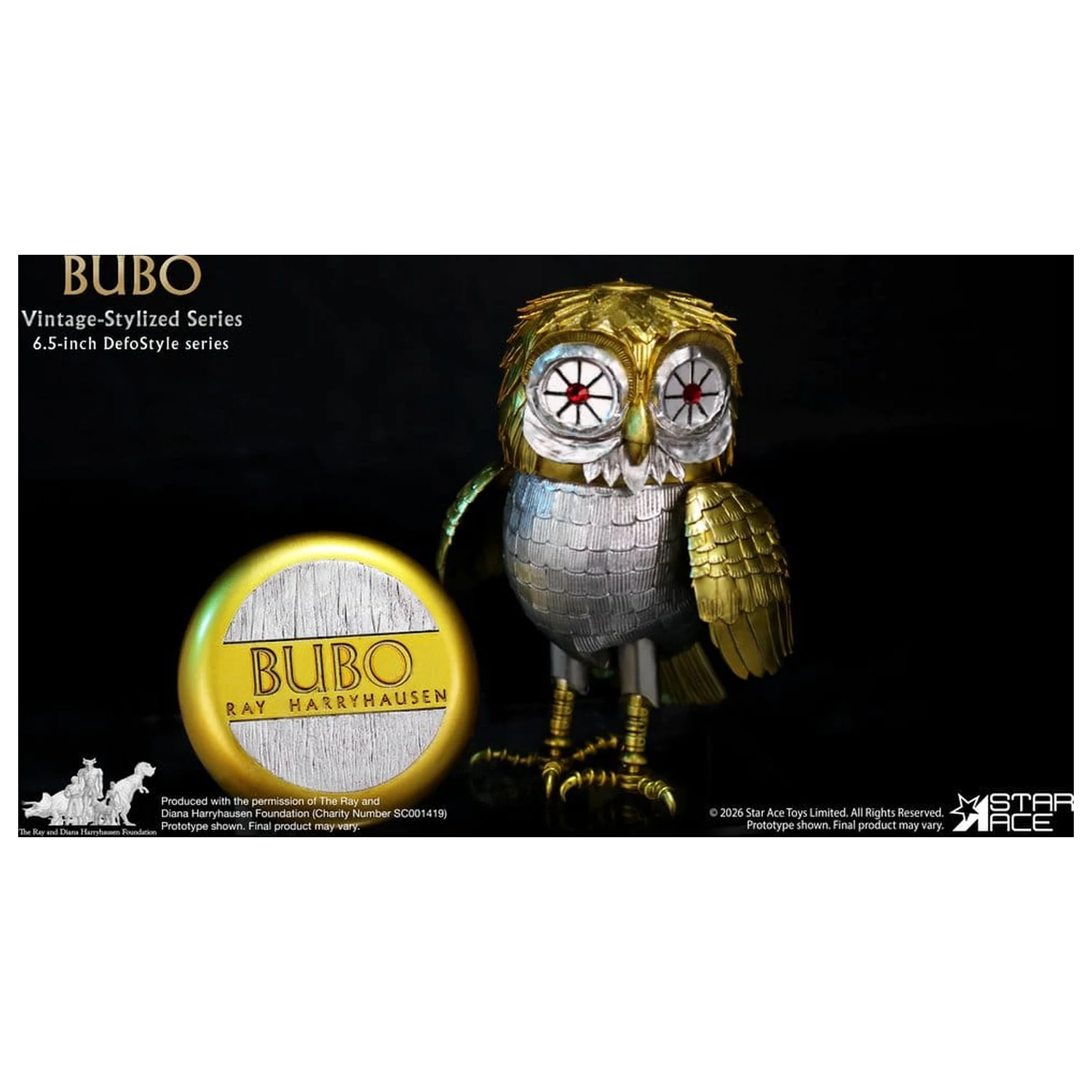 Ray Harryhausen Collection DefoStyle Soft-vinyl soška Bubo 17 cm fotografii produktu