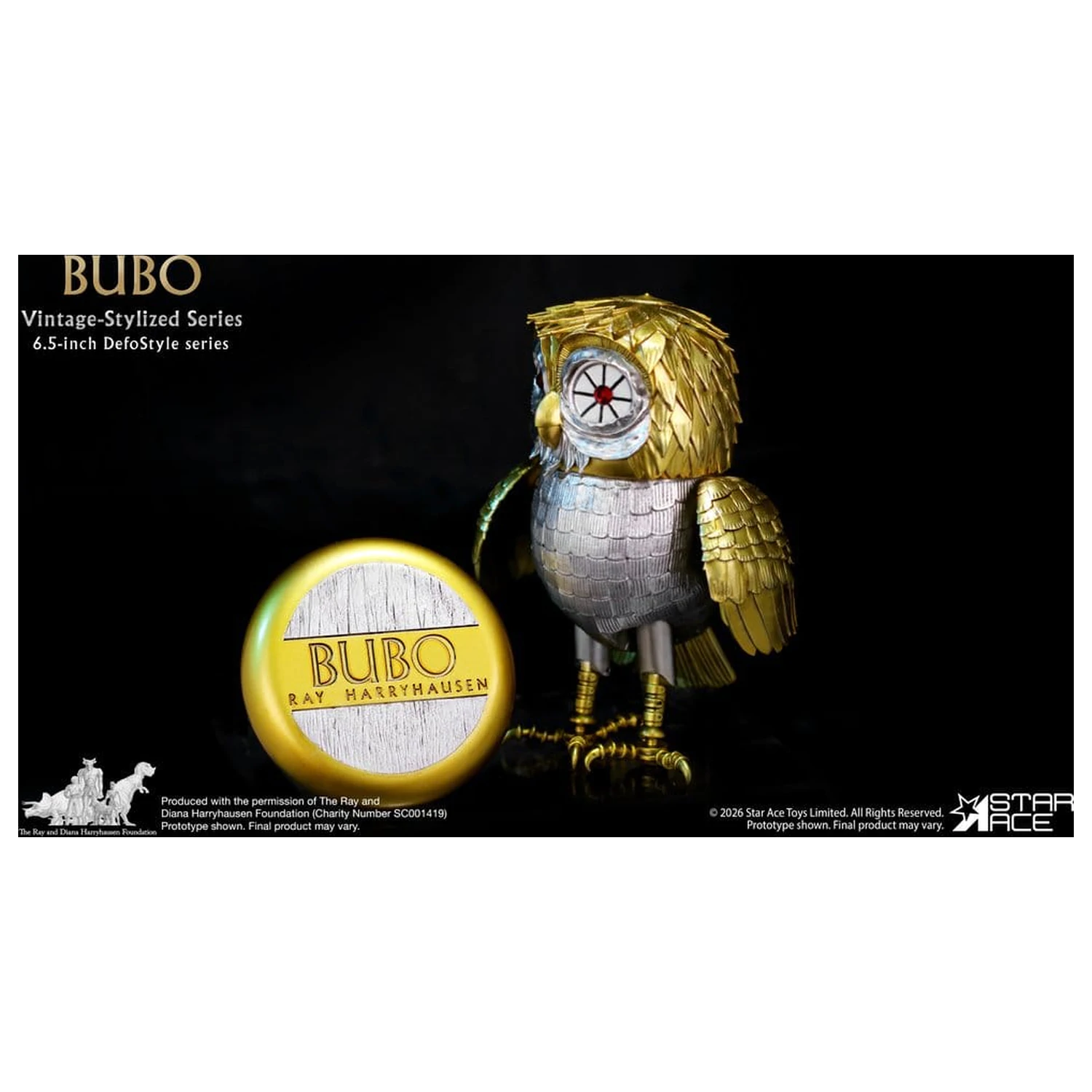 Ray Harryhausen Collection DefoStyle Soft-vinyl soška Bubo 17 cm fotografii produktu