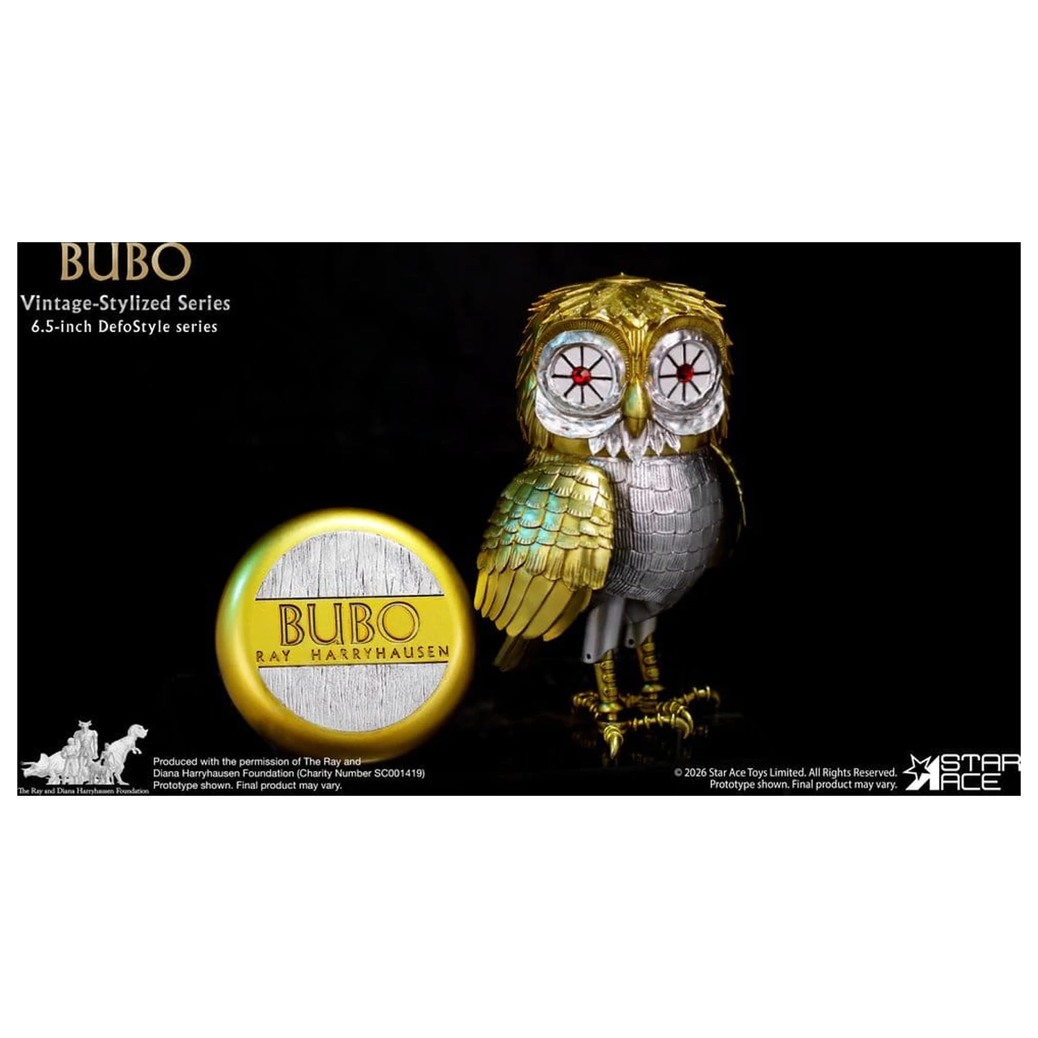 Ray Harryhausen Collection DefoStyle Soft-vinyl soška Bubo 17 cm fotografii produktu