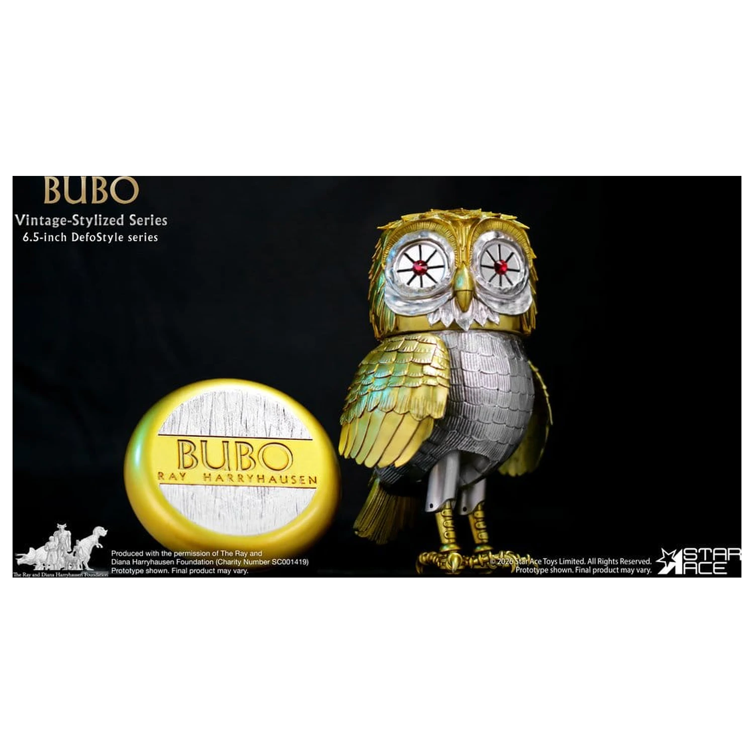 Ray Harryhausen Collection DefoStyle Soft-vinyl soška Bubo 17 cm fotografii produktu