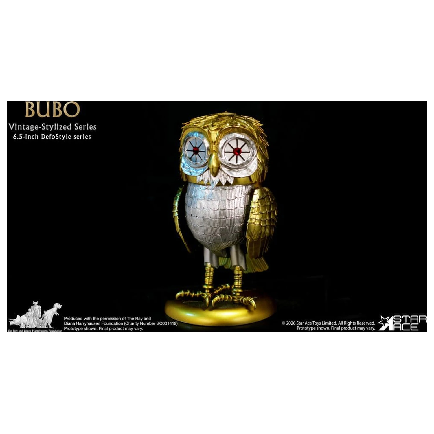 Ray Harryhausen Collection DefoStyle Soft-vinyl soška Bubo 17 cm fotografii produktu