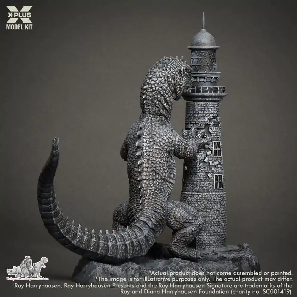 Plastiková stavebnice 1/72 Raye Harryhausena Rhedosaurus 23 cm fotografii produktu