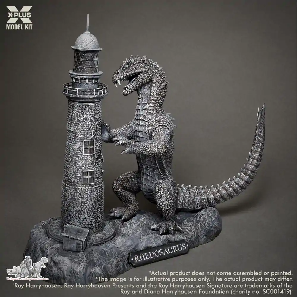 Plastiková stavebnice 1/72 Raye Harryhausena Rhedosaurus 23 cm fotografii produktu