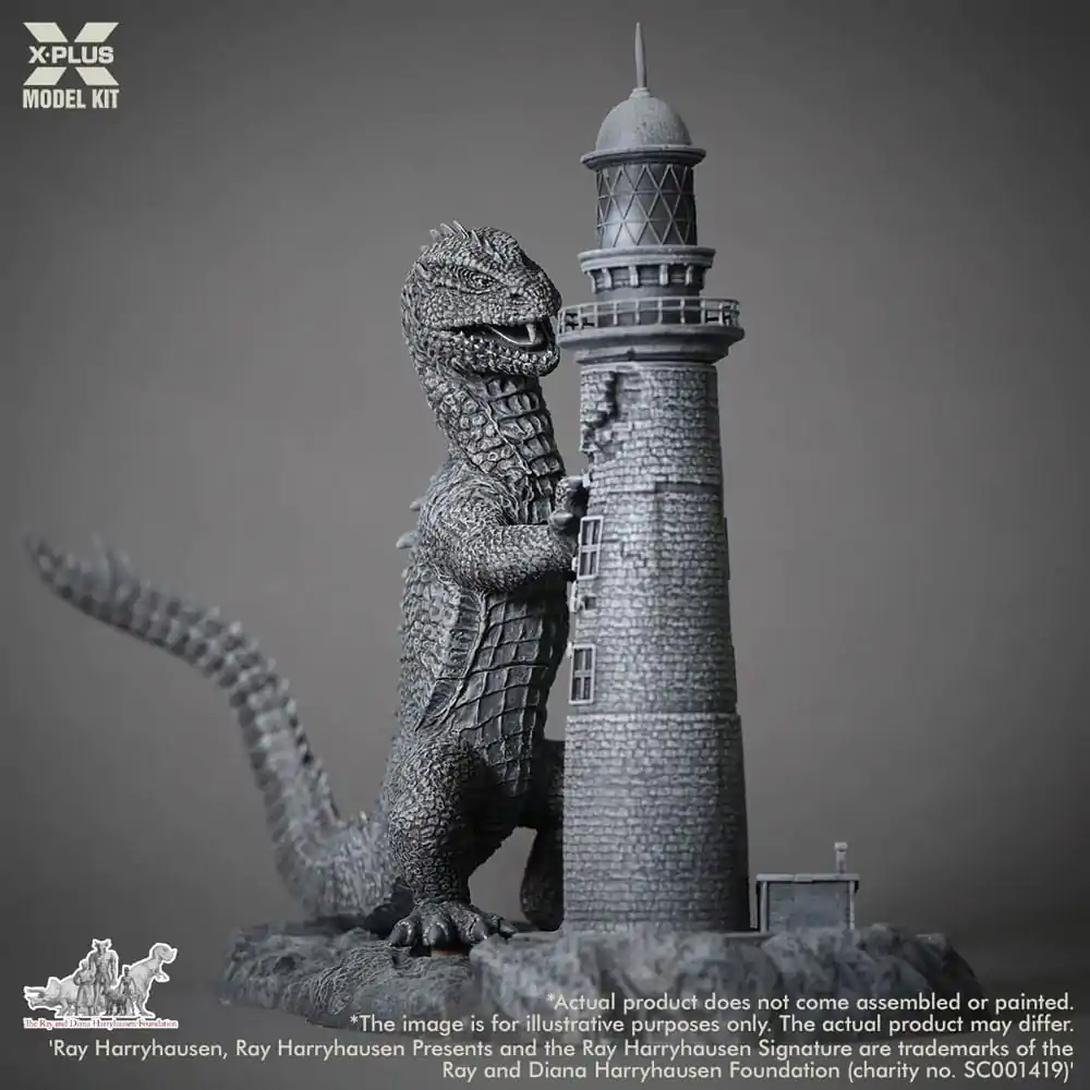 Plastiková stavebnice 1/72 Raye Harryhausena Rhedosaurus 23 cm fotografii produktu