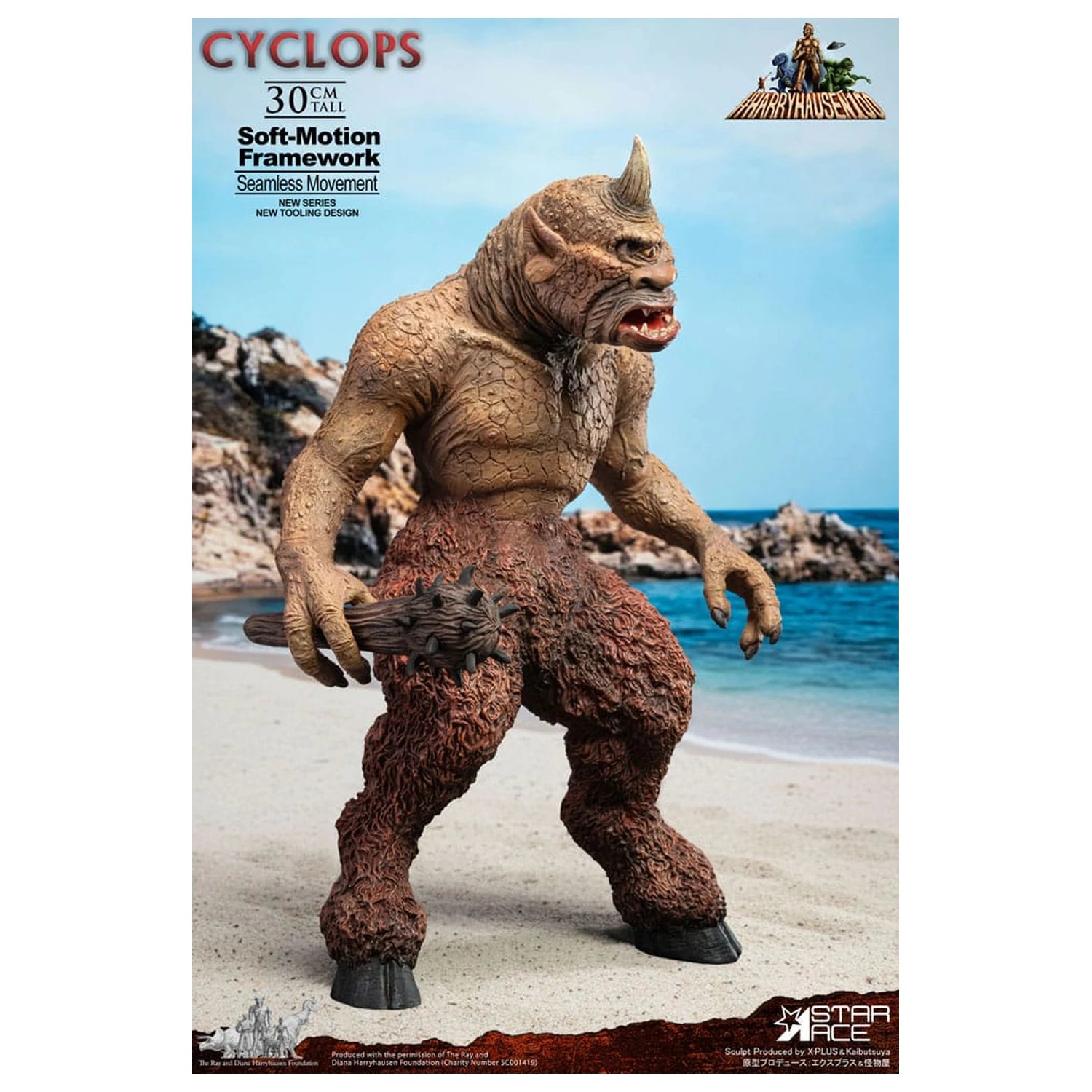 Ray Harryhausen Soft-Motion Series Socha Cyclops 30 cm fotografii produktu
