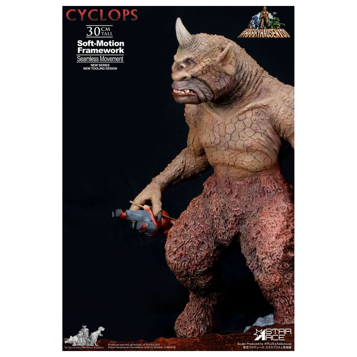 Ray Harryhausen Soft-Motion Series Socha Cyclops 30 cm fotografii produktu