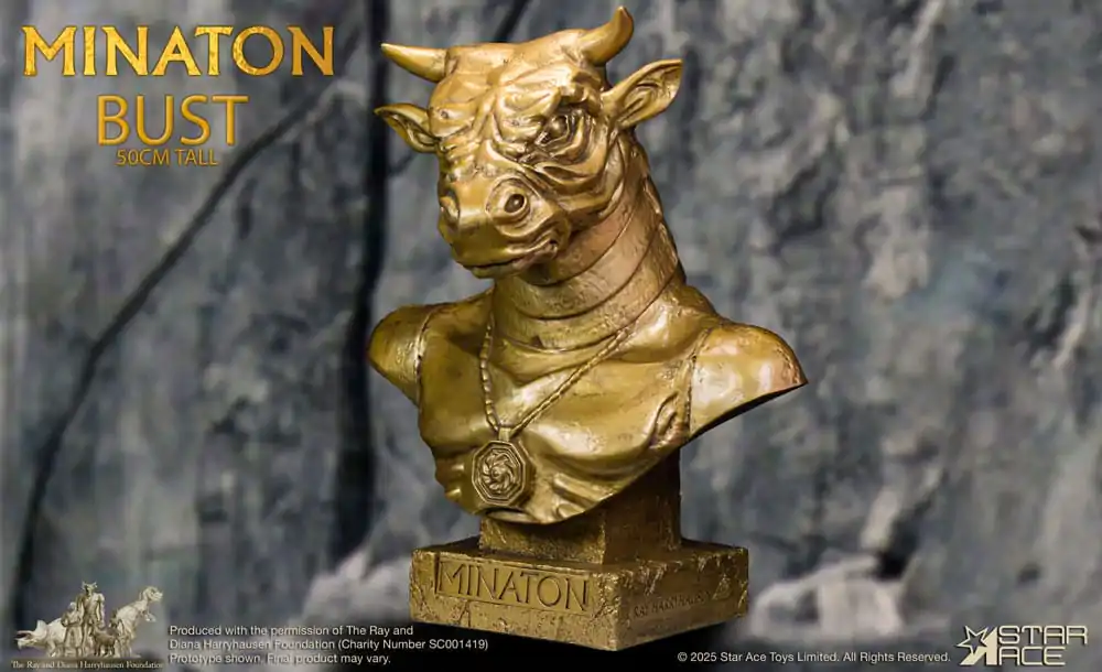 Ray Harryhausen Měkká vinylová Socha Minaton Busta 50 cm fotografii produktu