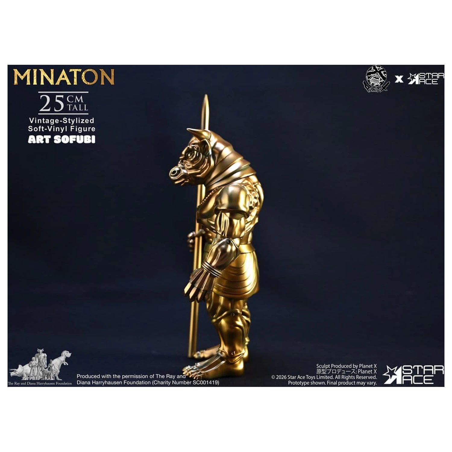 Ray Harryhausen Soft Vinyl Socha Minaton Vintage-Style 25 cm fotografii produktu