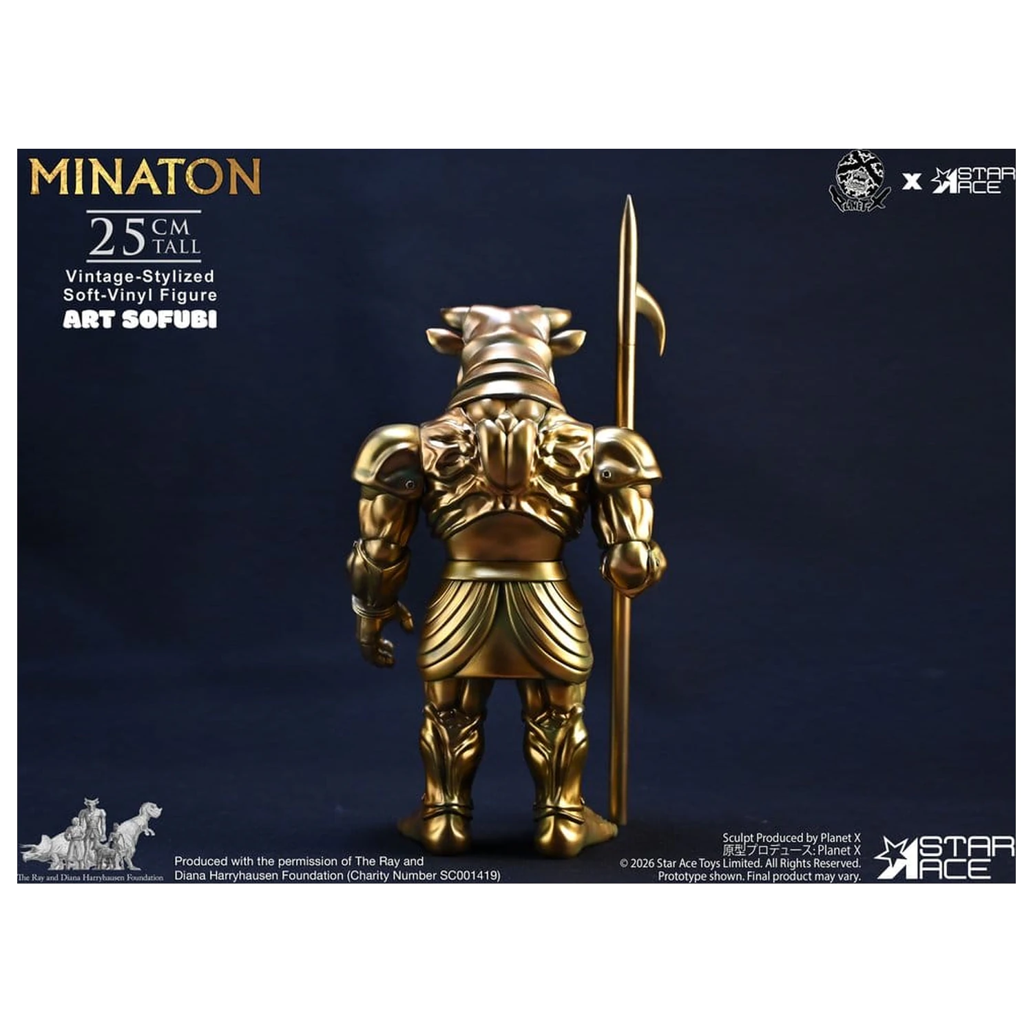 Ray Harryhausen Soft Vinyl Socha Minaton Vintage-Style 25 cm fotografii produktu