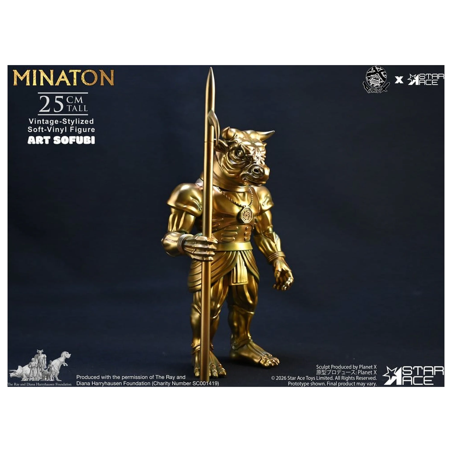 Ray Harryhausen Soft Vinyl Socha Minaton Vintage-Style 25 cm fotografii produktu