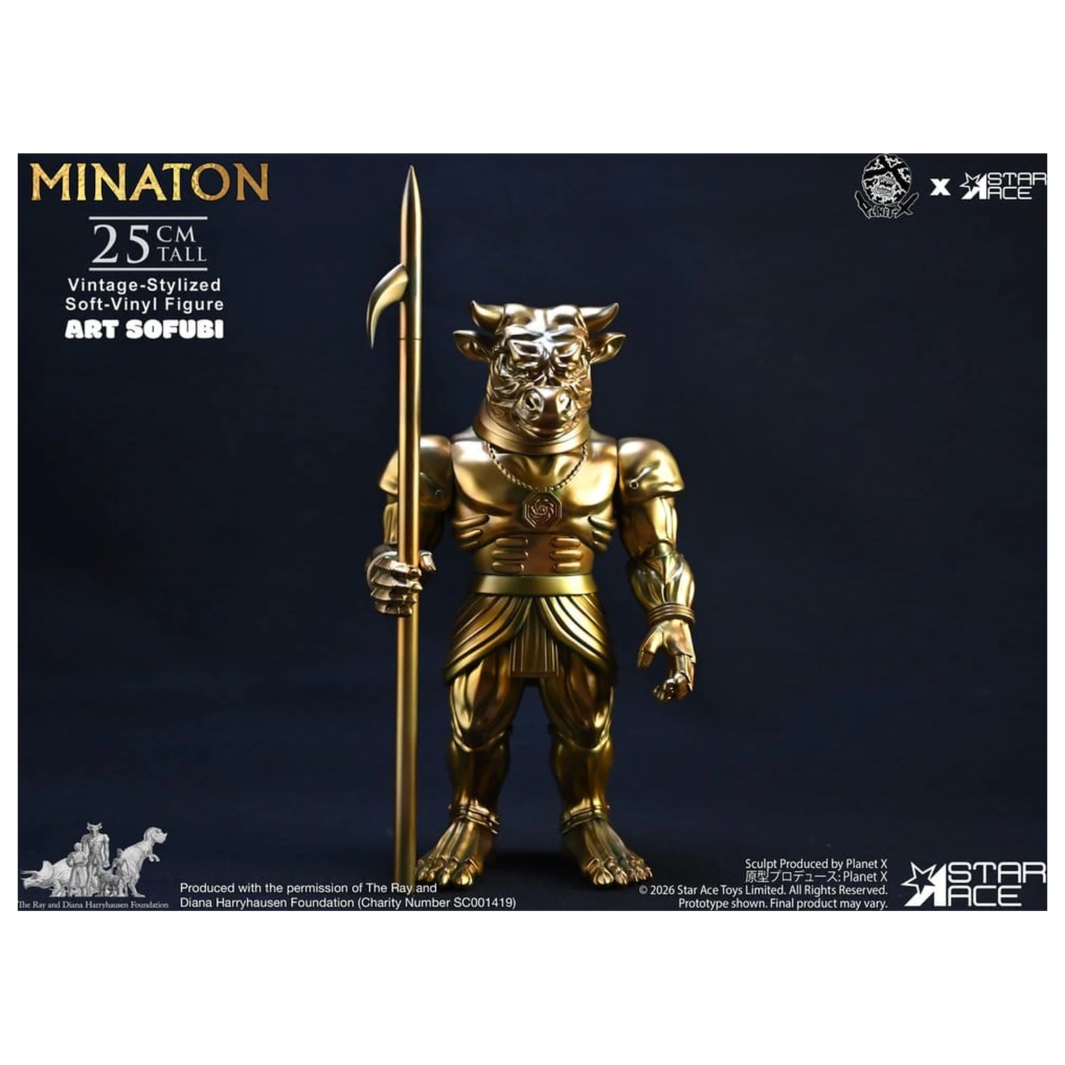 Ray Harryhausen Soft Vinyl Socha Minaton Vintage-Style 25 cm fotografii produktu