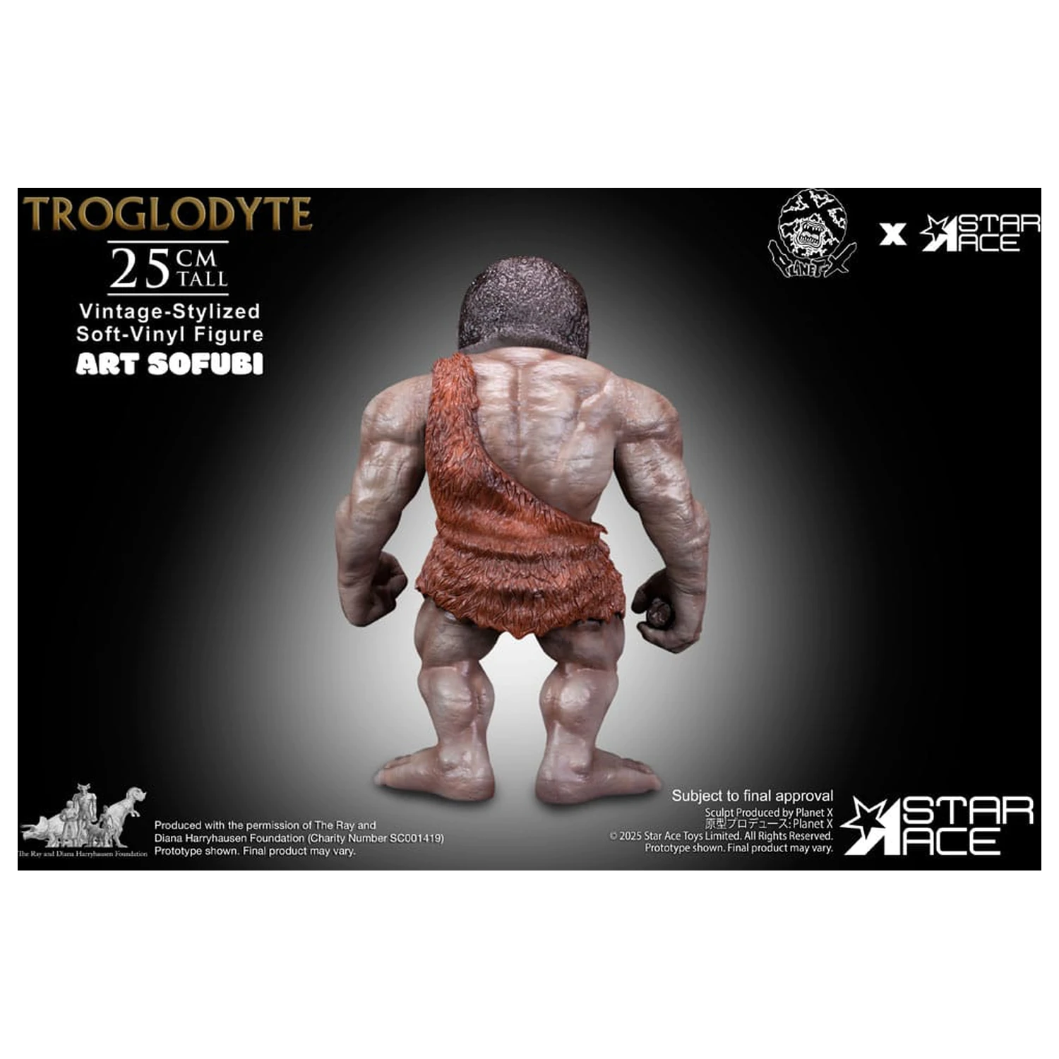 Ray Harryhausen Měkká vinylová socha Troglodyte (Vintage-Style) 25 cm fotografii produktu