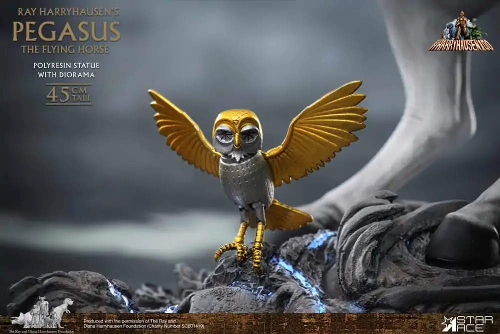 Ray Harryhausen Socha Pegasus: Létající Kůň 2.0 Deluxe Verze 45 cm fotografii produktu