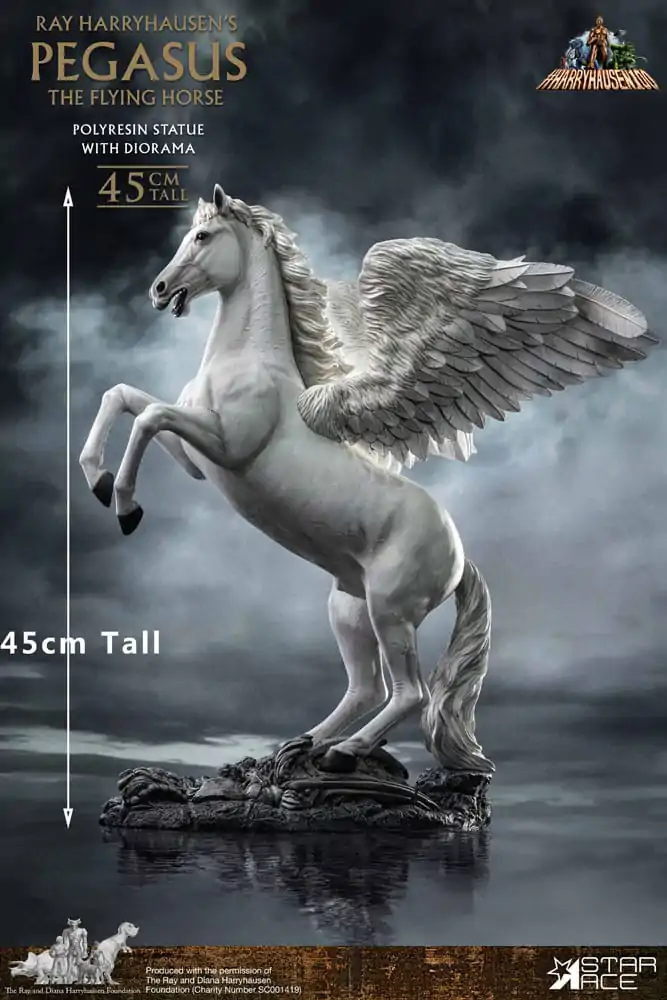 Ray Harryhausen Socha Pegasus: Létající Kůň 2.0 Deluxe Verze 45 cm fotografii produktu