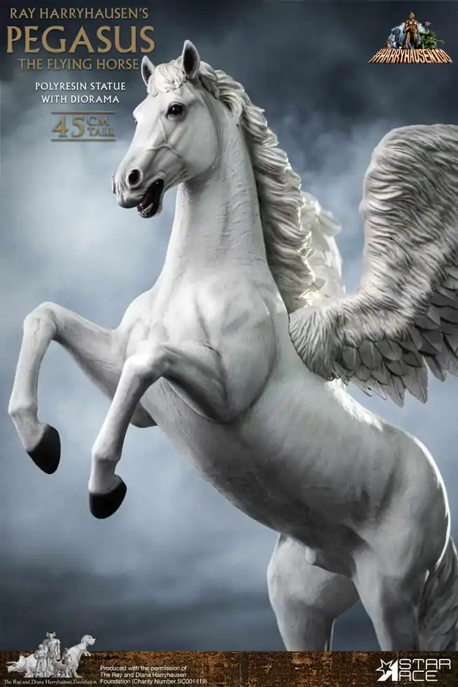 Ray Harryhausen Socha Pegasus: Létající Kůň 2.0 Deluxe Verze 45 cm fotografii produktu