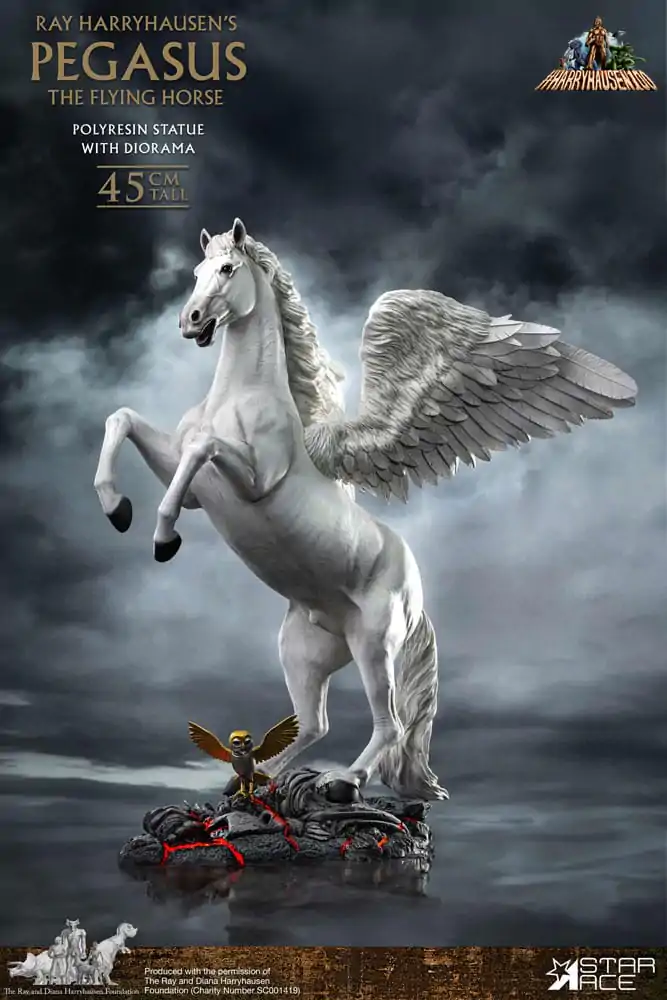 Ray Harryhausen Socha Pegasus: Létající Kůň 2.0 Deluxe Verze 45 cm fotografii produktu