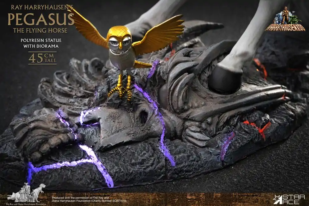 Ray Harryhausen Socha Pegasus: Létající Kůň 2.0 Deluxe Verze 45 cm fotografii produktu