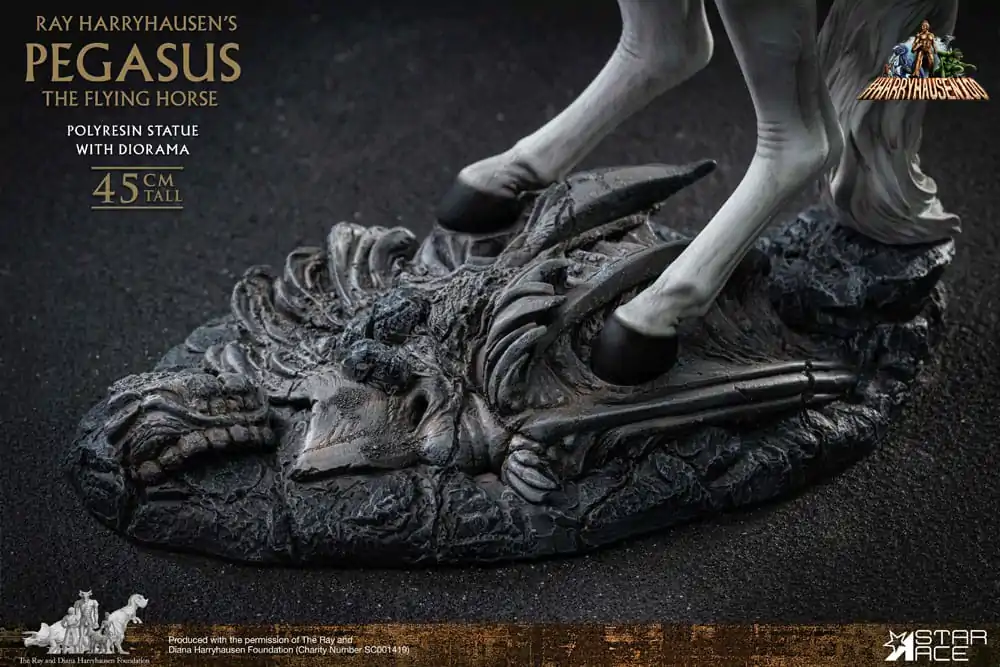 Ray Harryhausen Socha Pegasus: Létající Kůň 2.0 Deluxe Verze 45 cm fotografii produktu