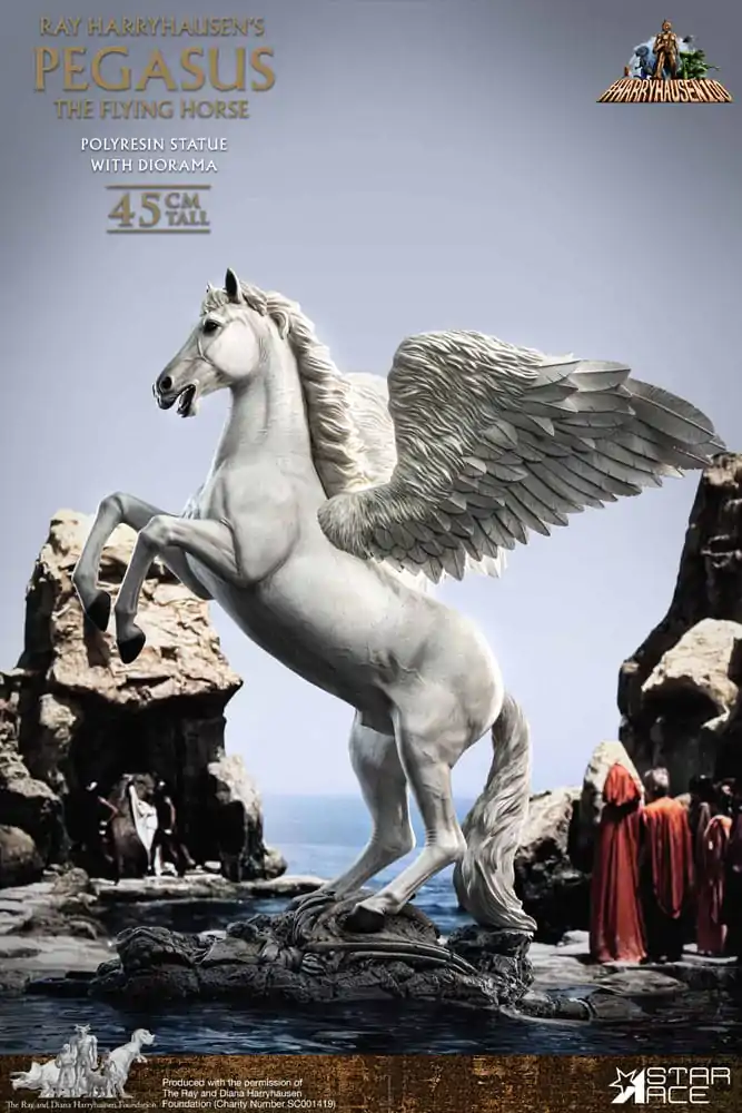 Ray Harryhausen Socha Pegasus: Létající Kůň 2.0 Deluxe Verze 45 cm fotografii produktu